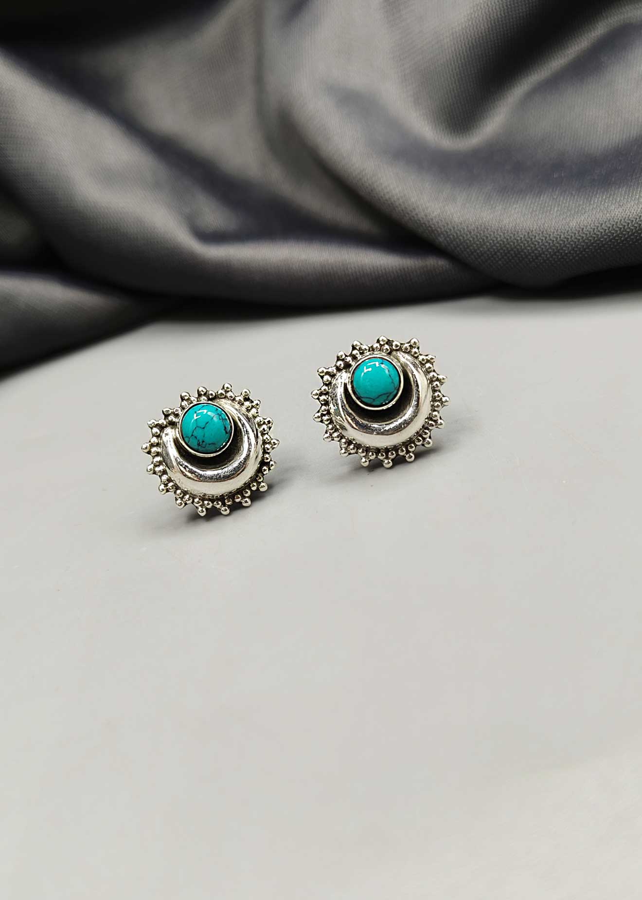 92.5 Sterling Silver Small Stud Earring