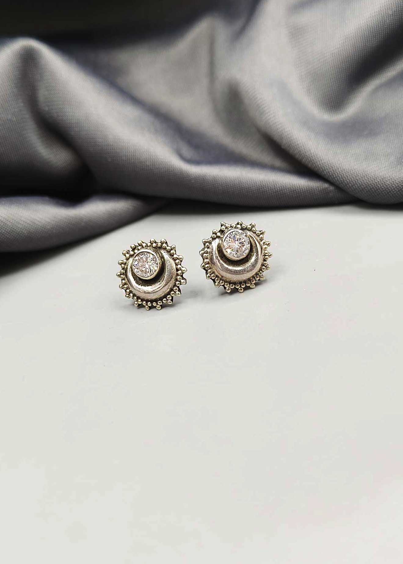 92.5 Sterling Silver Small Stud Earring