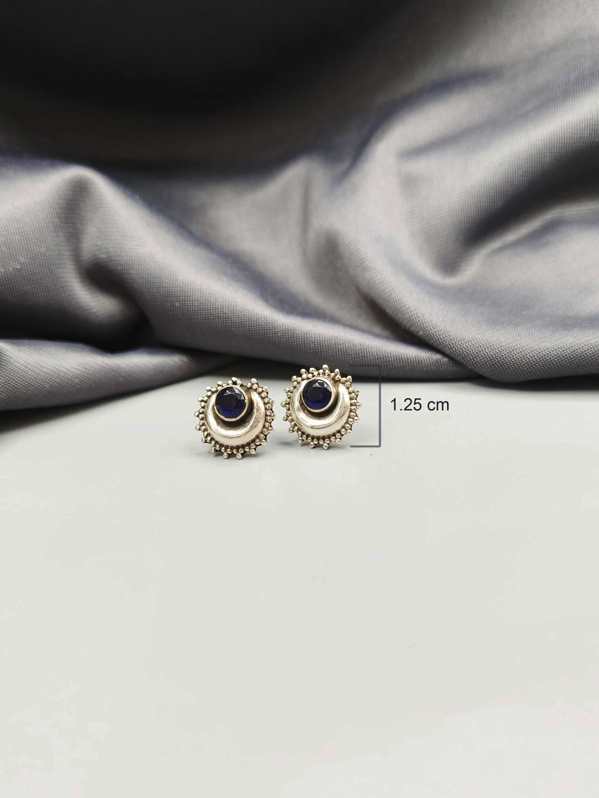 92.5 Sterling Silver Small Stud Earring