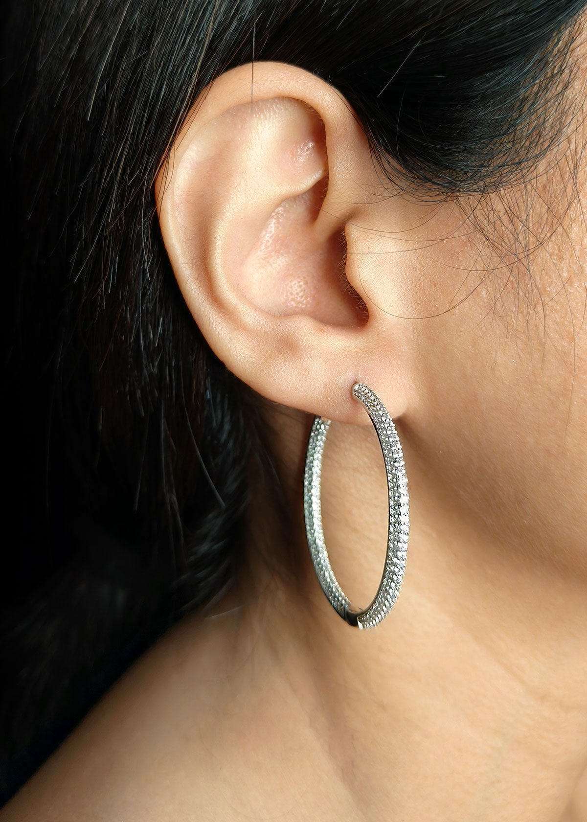 Simple round shape zircon bali