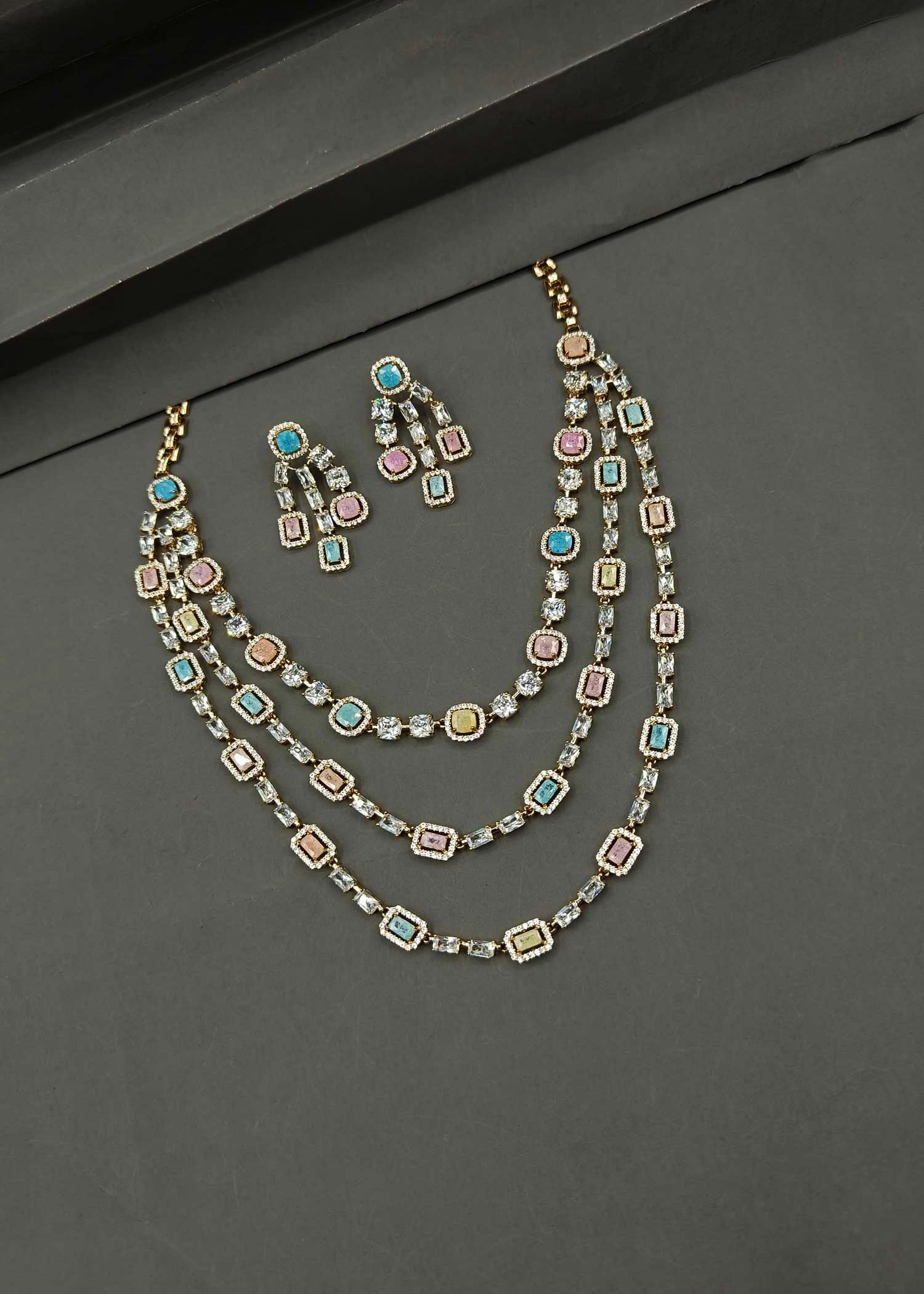 Zircon Necklace Set
