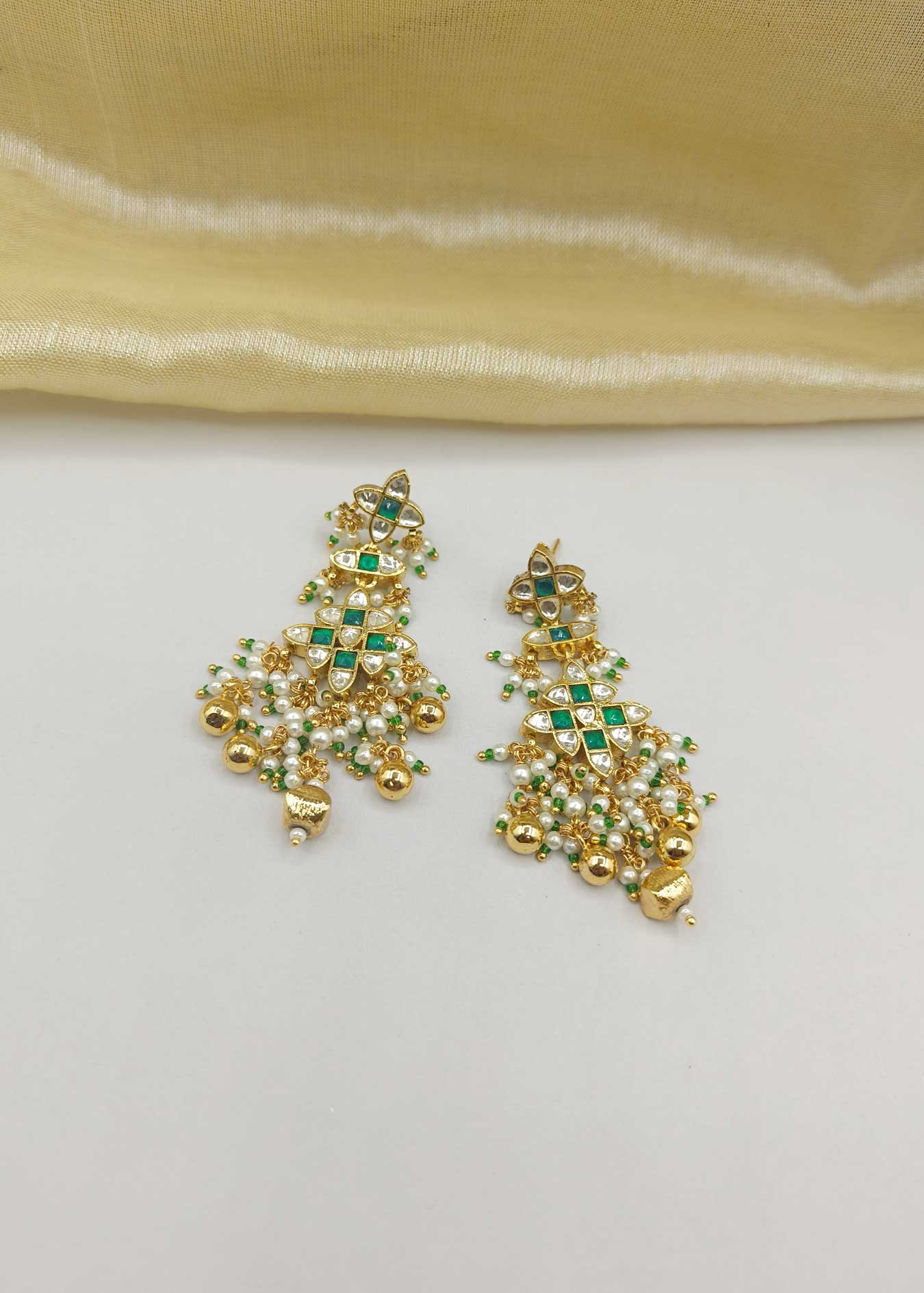 Kundan Necklace earring