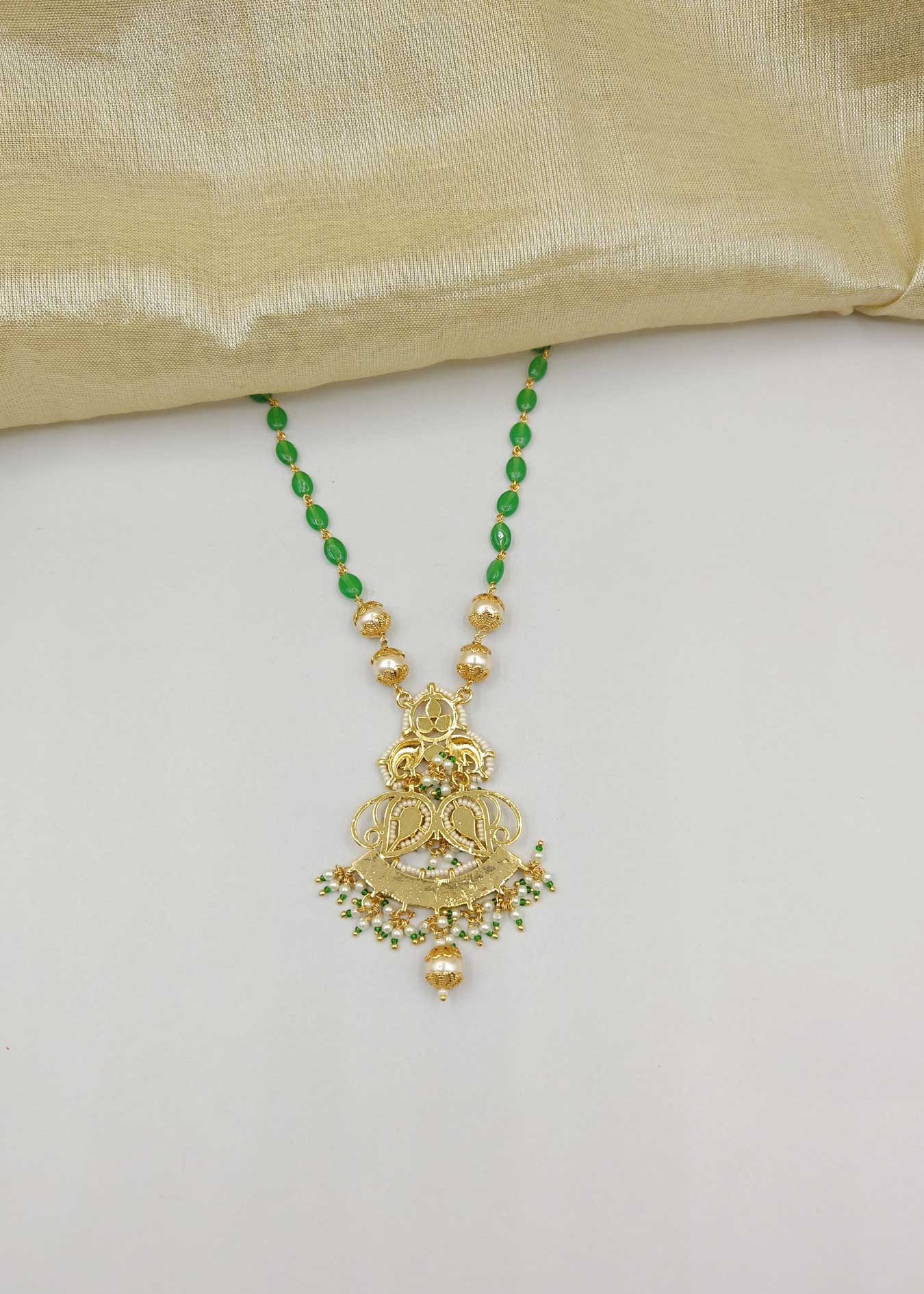 Long Kundan Necklace