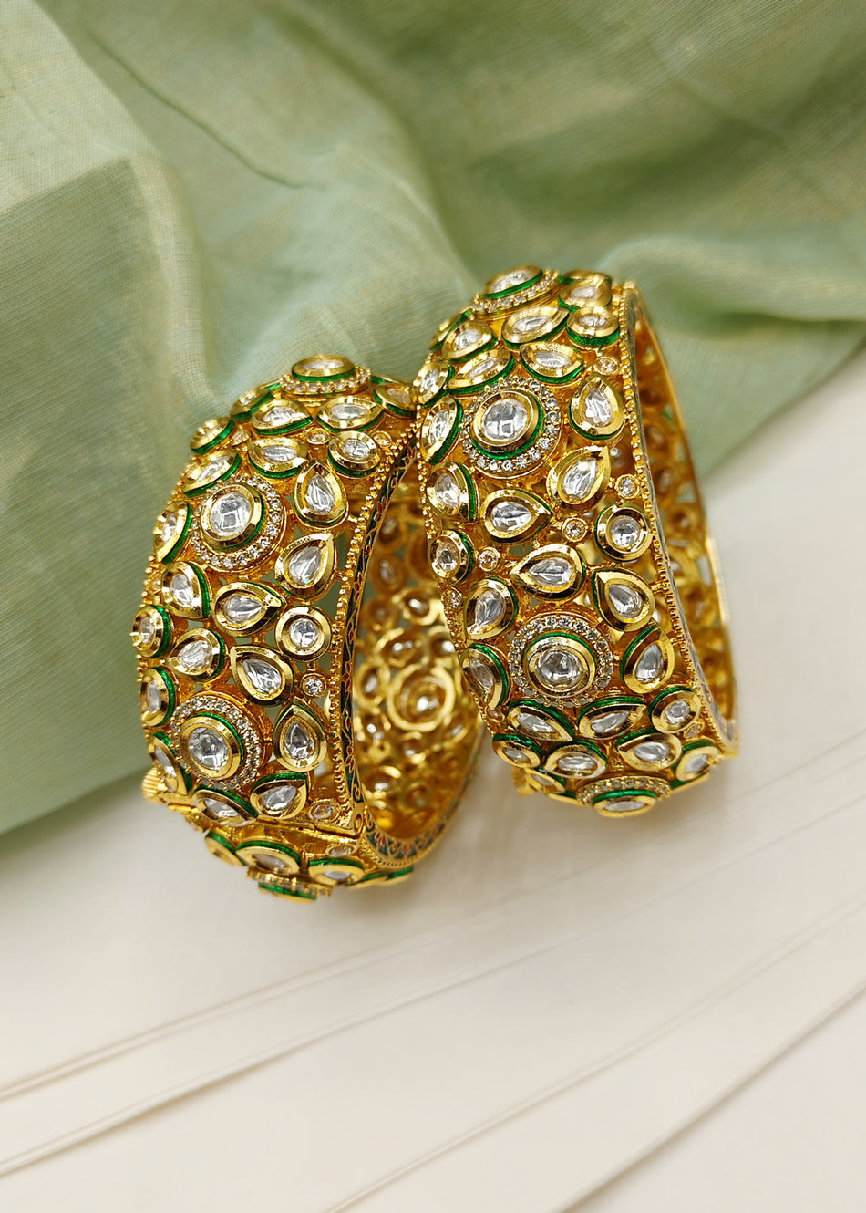 Kundan Bangles
