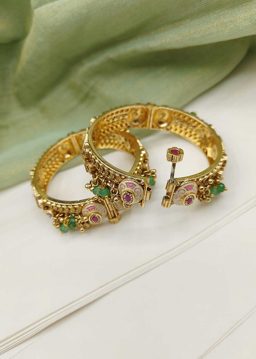 Antique Gold Bangles
