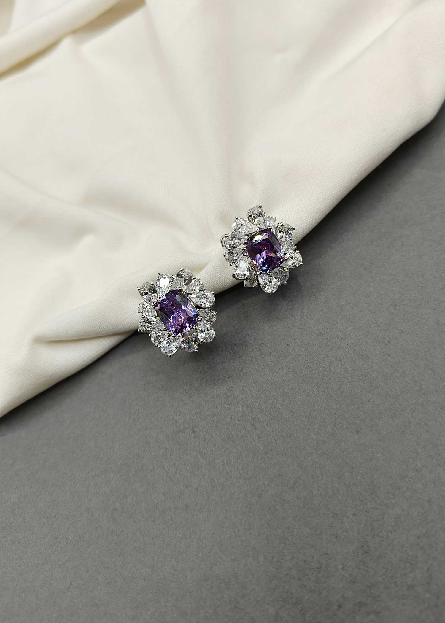 Beautiful Cubic Zircon Small Women Stud Earring