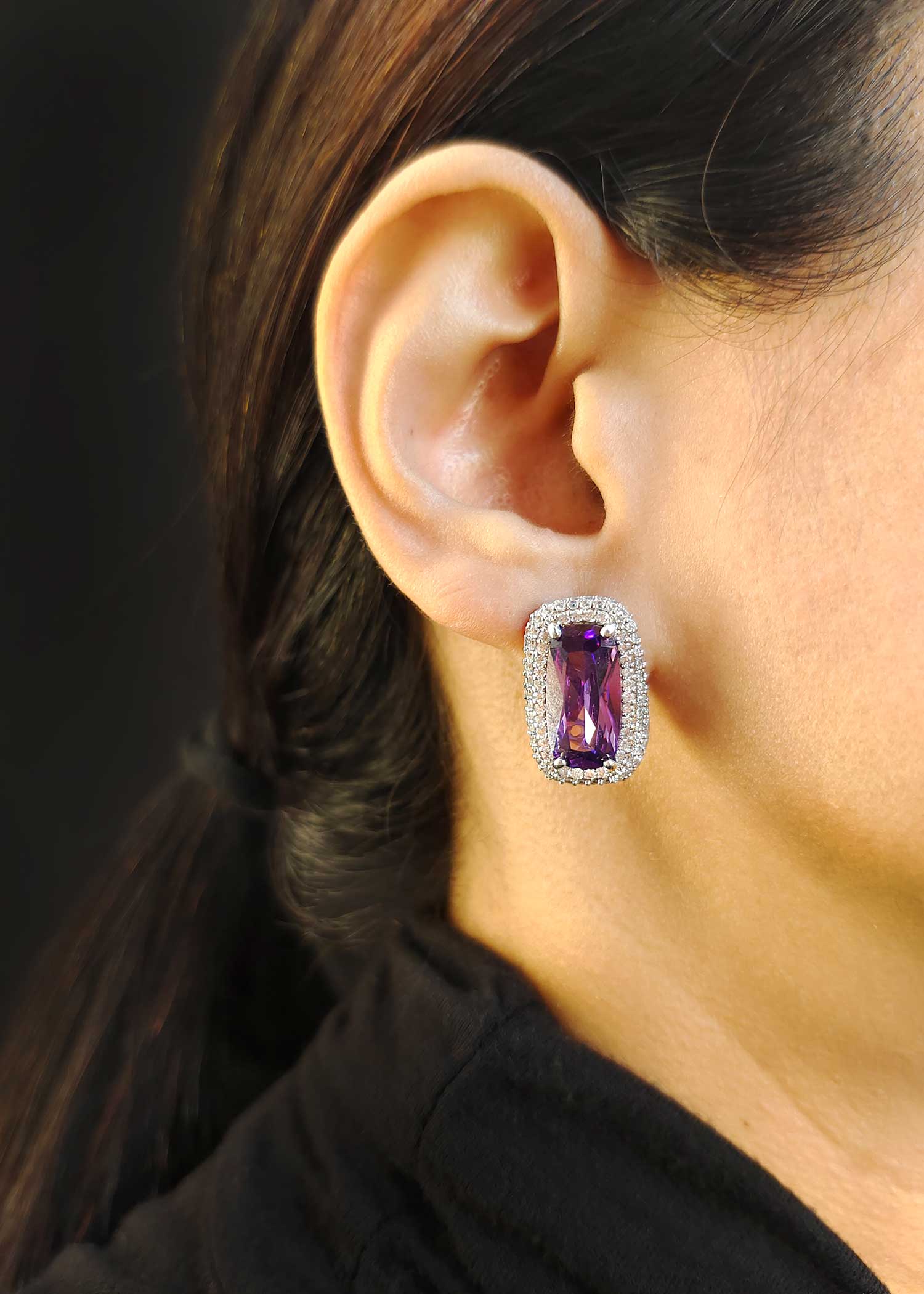Zircon Earring