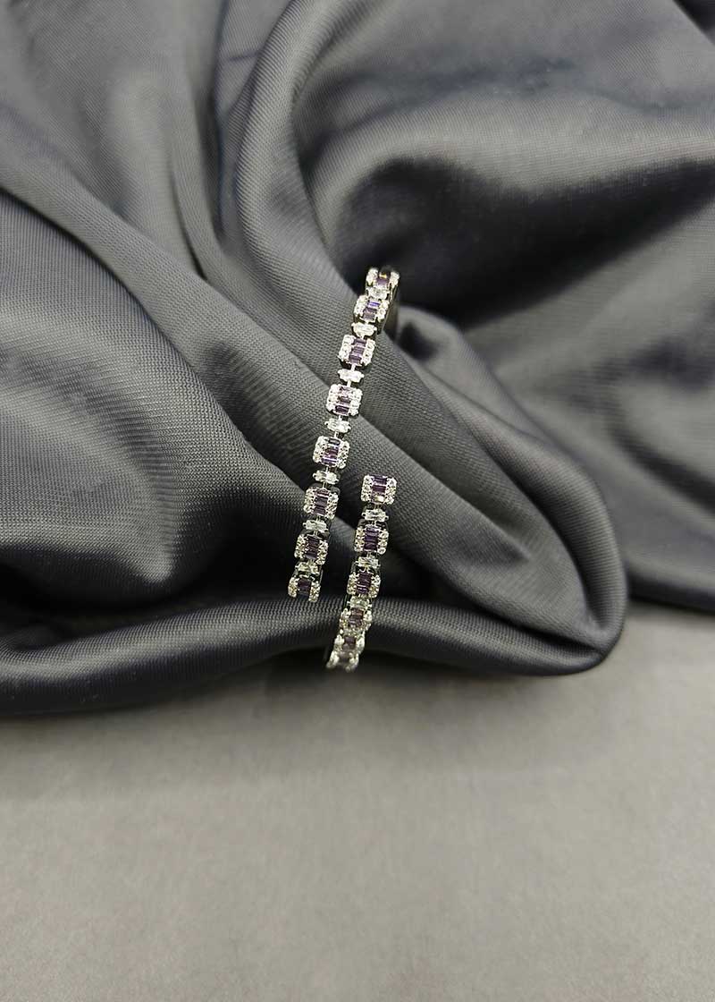 Delicate Classic Cubic Zircon Kada Bracelet