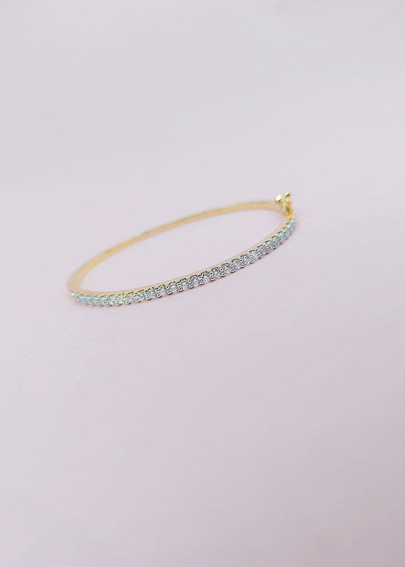 Cubic Zircon Delicate Diamond Kada Bracelet