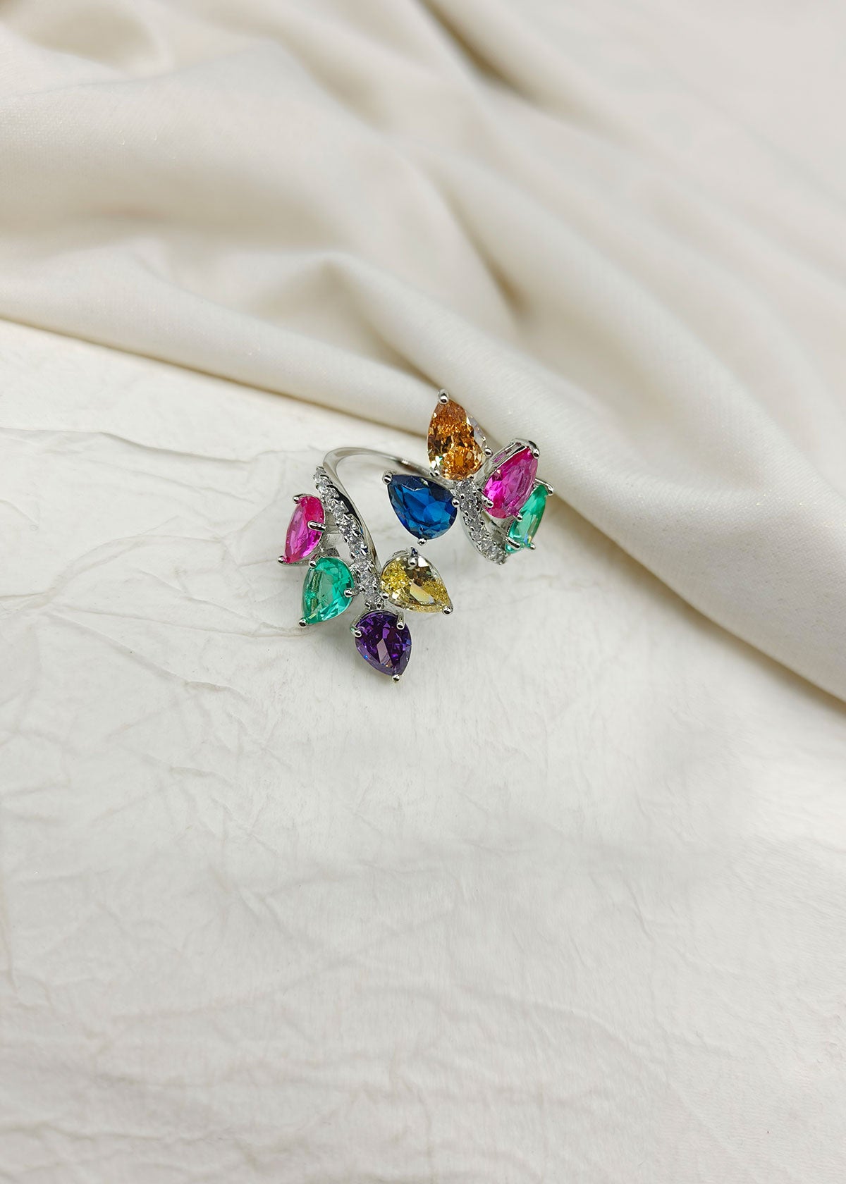 Stylish Wrap Around Women Adjustable Finger Ring