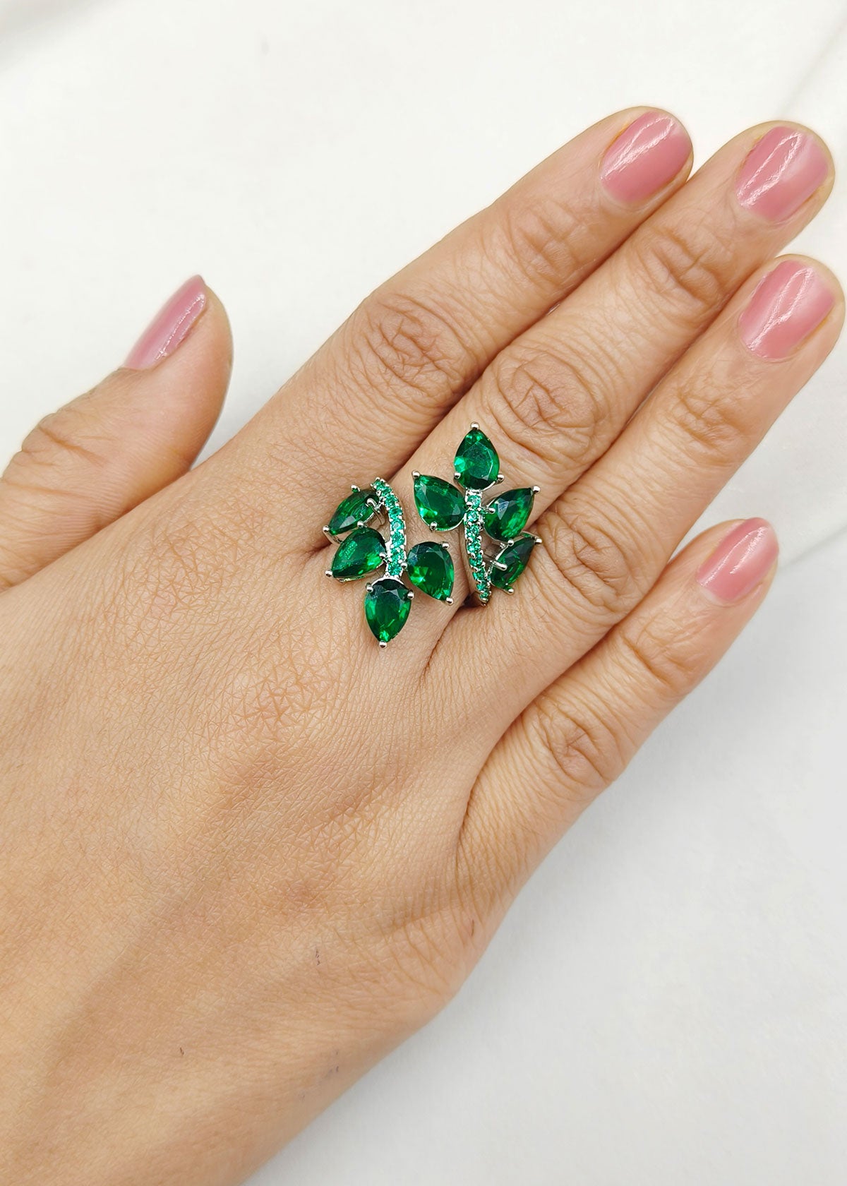 Stylish Wrap Around Women Adjustable Finger Ring
