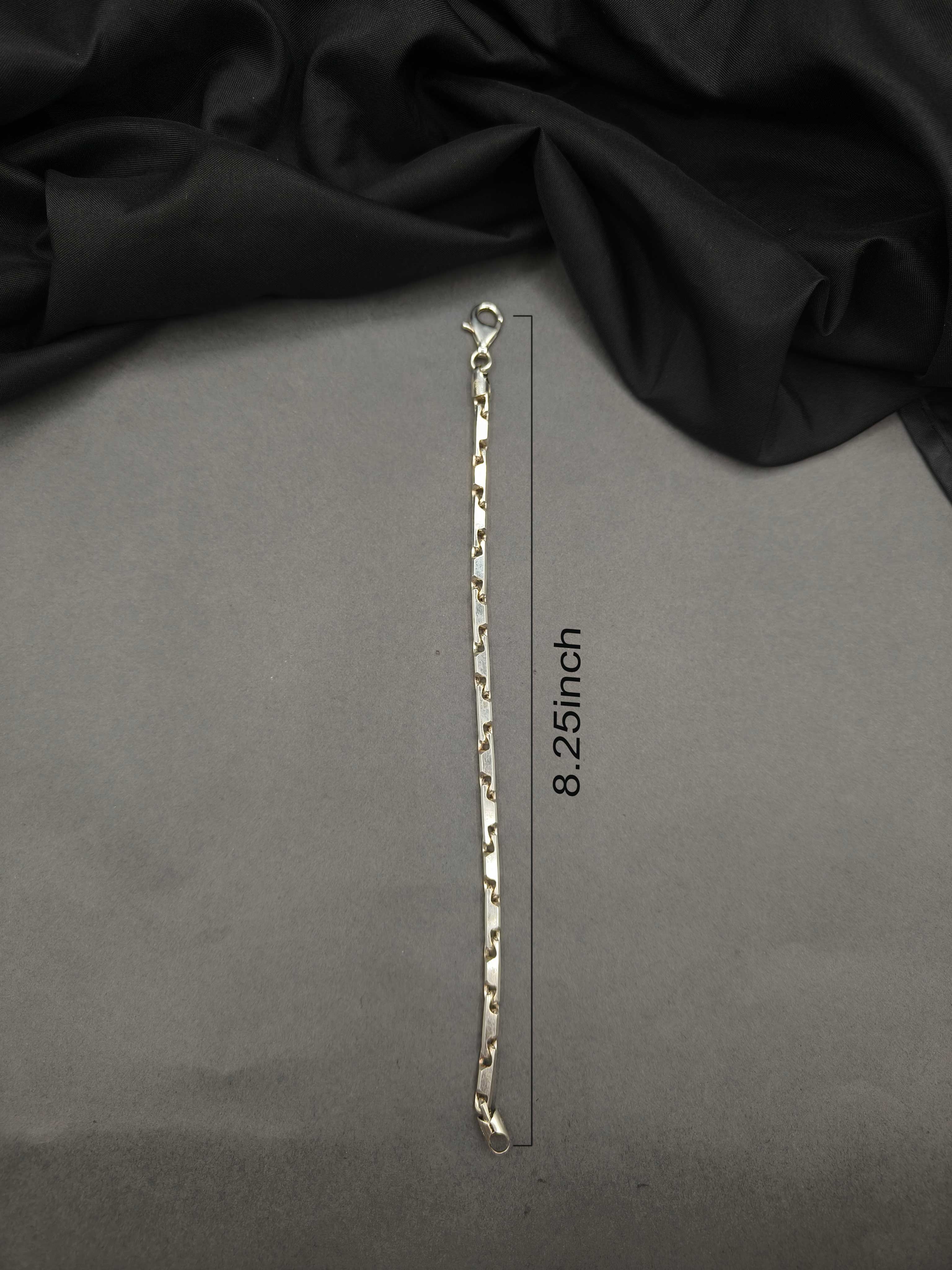 92.5 Sterling Silver Heavy Weight Loose Men Bracelet