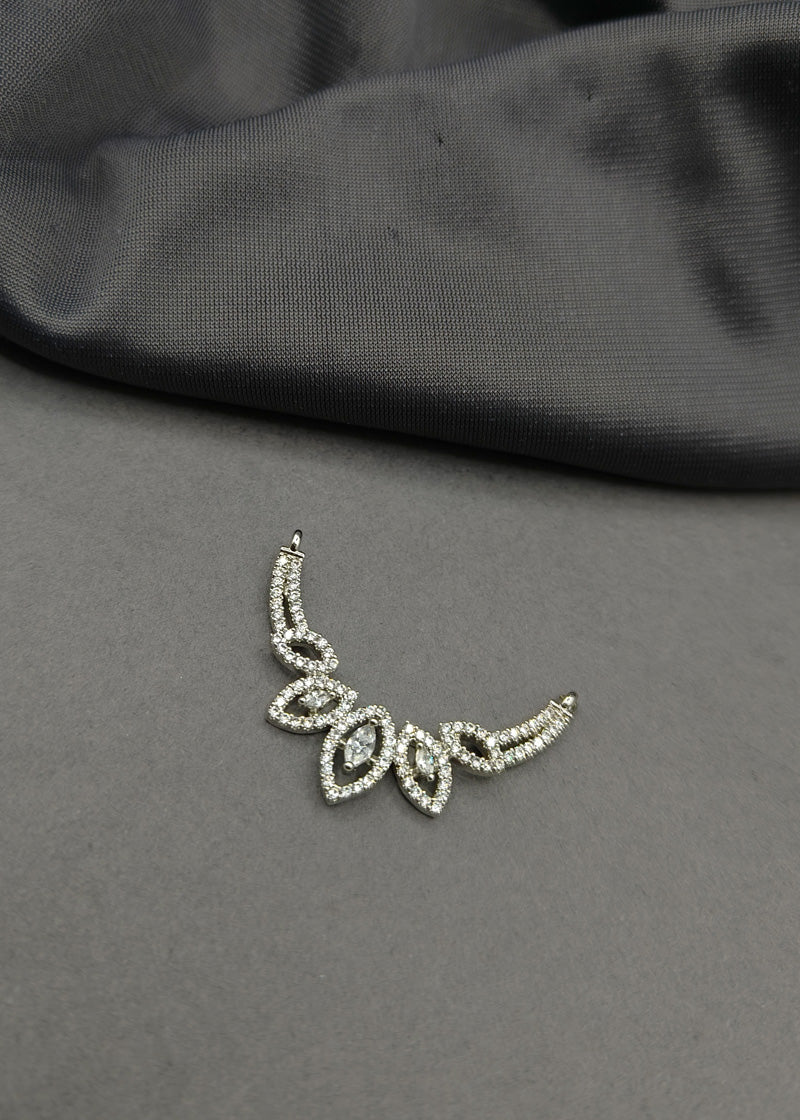 Elegant Cubic Zircon Mangalsutra Pendant Set