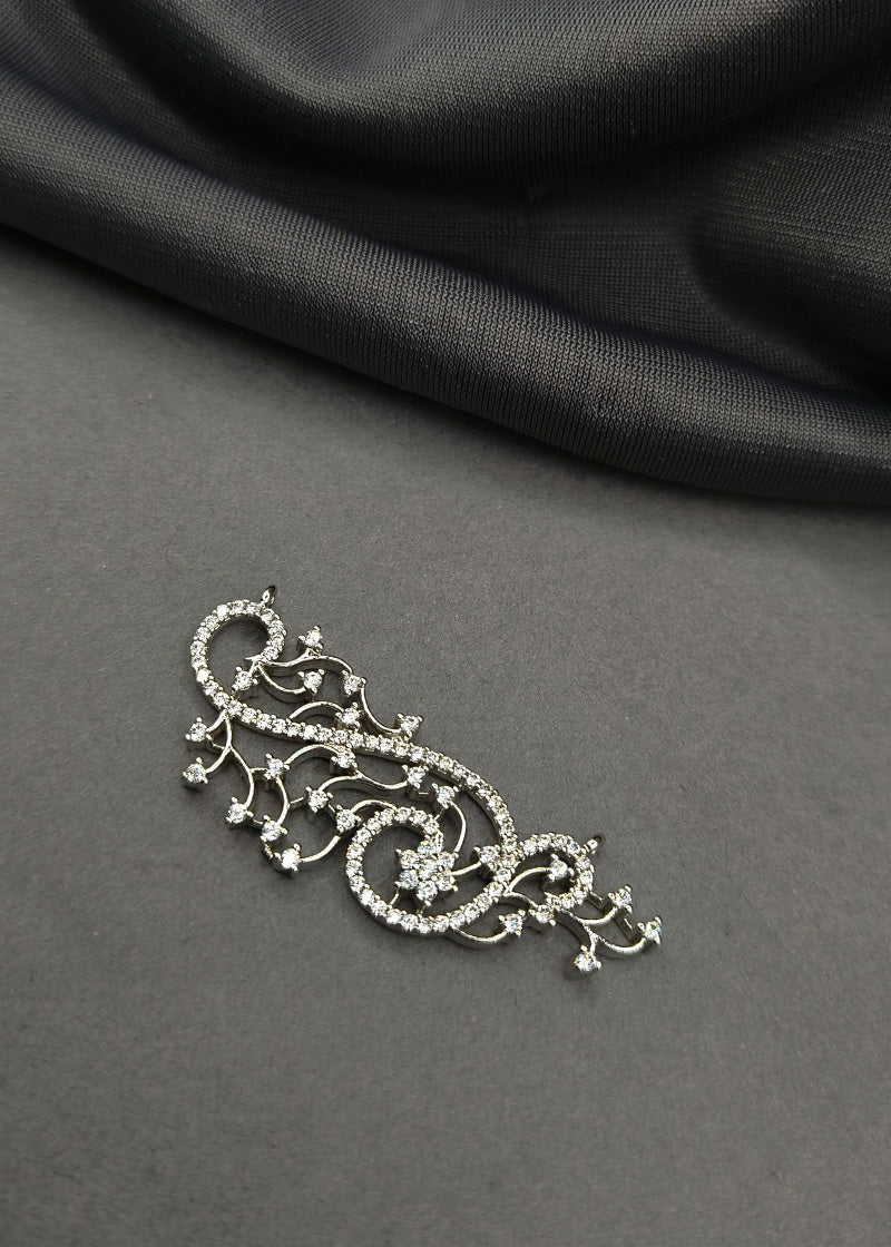 Unique Designer Cubic Zircon Mangalsutra Pendant set