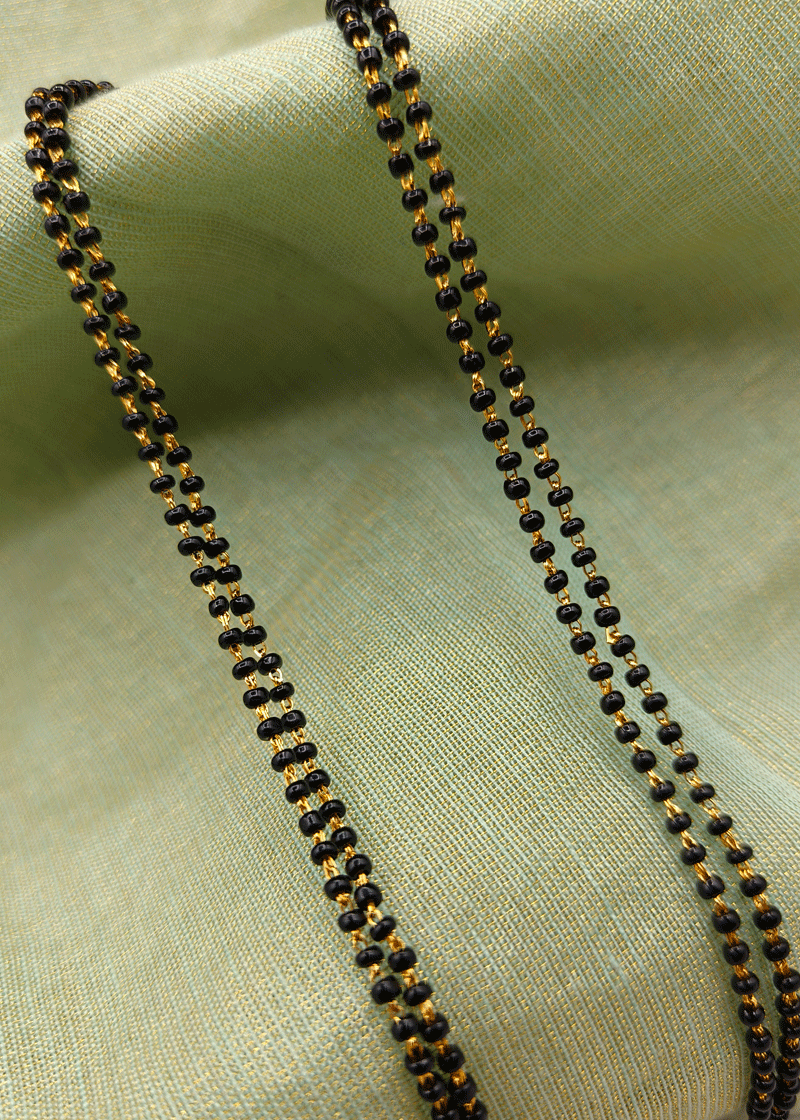 Gold Plated Short Mangalsutra Chain