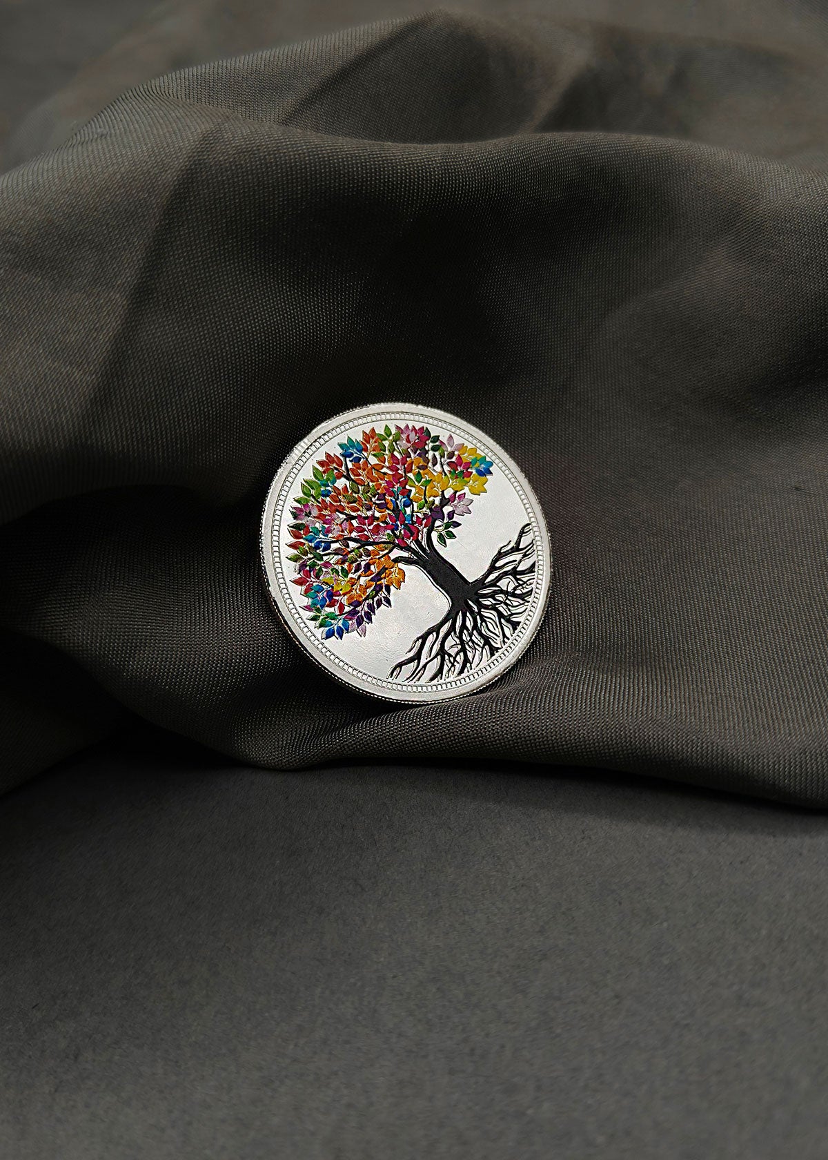 999 Pure Silver Tree of Life Coin β Gift of Growth & Strength