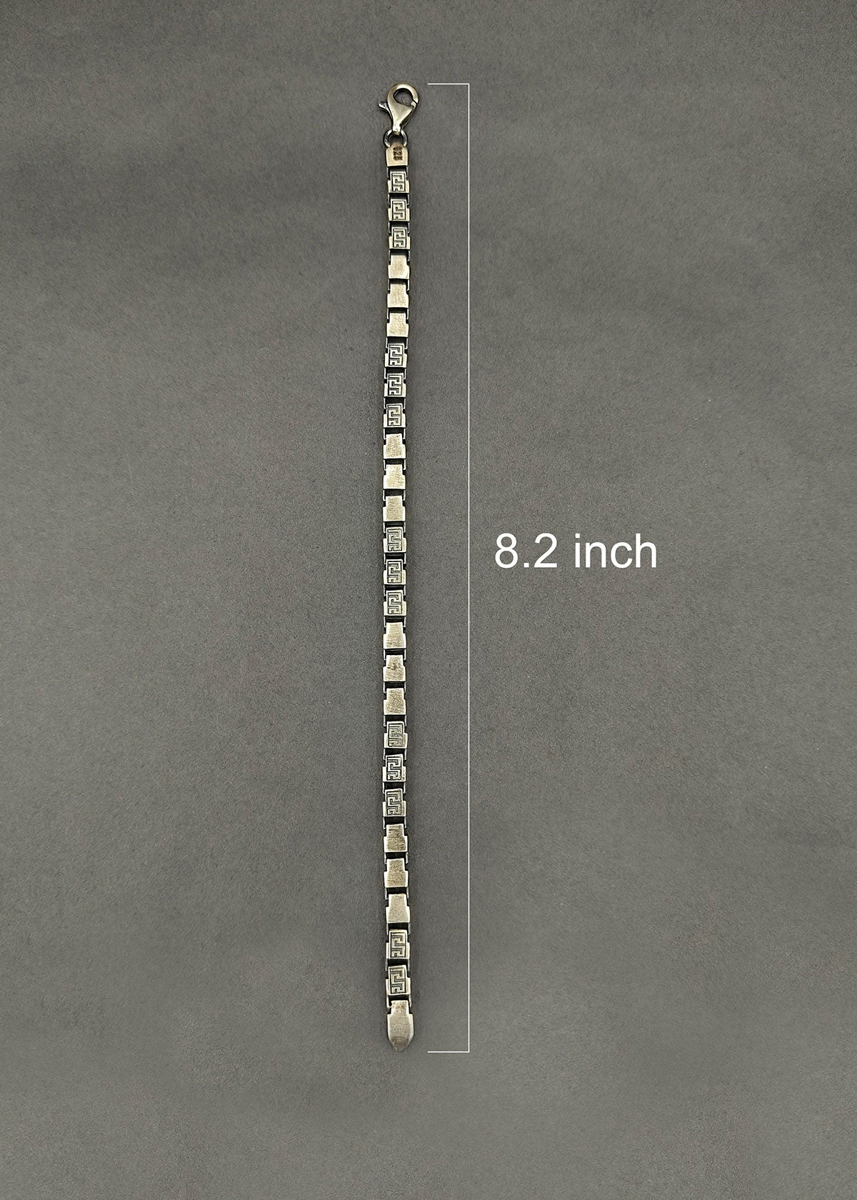 92.5 Sterling Silver Classic Collection Men's Loose Bracelet