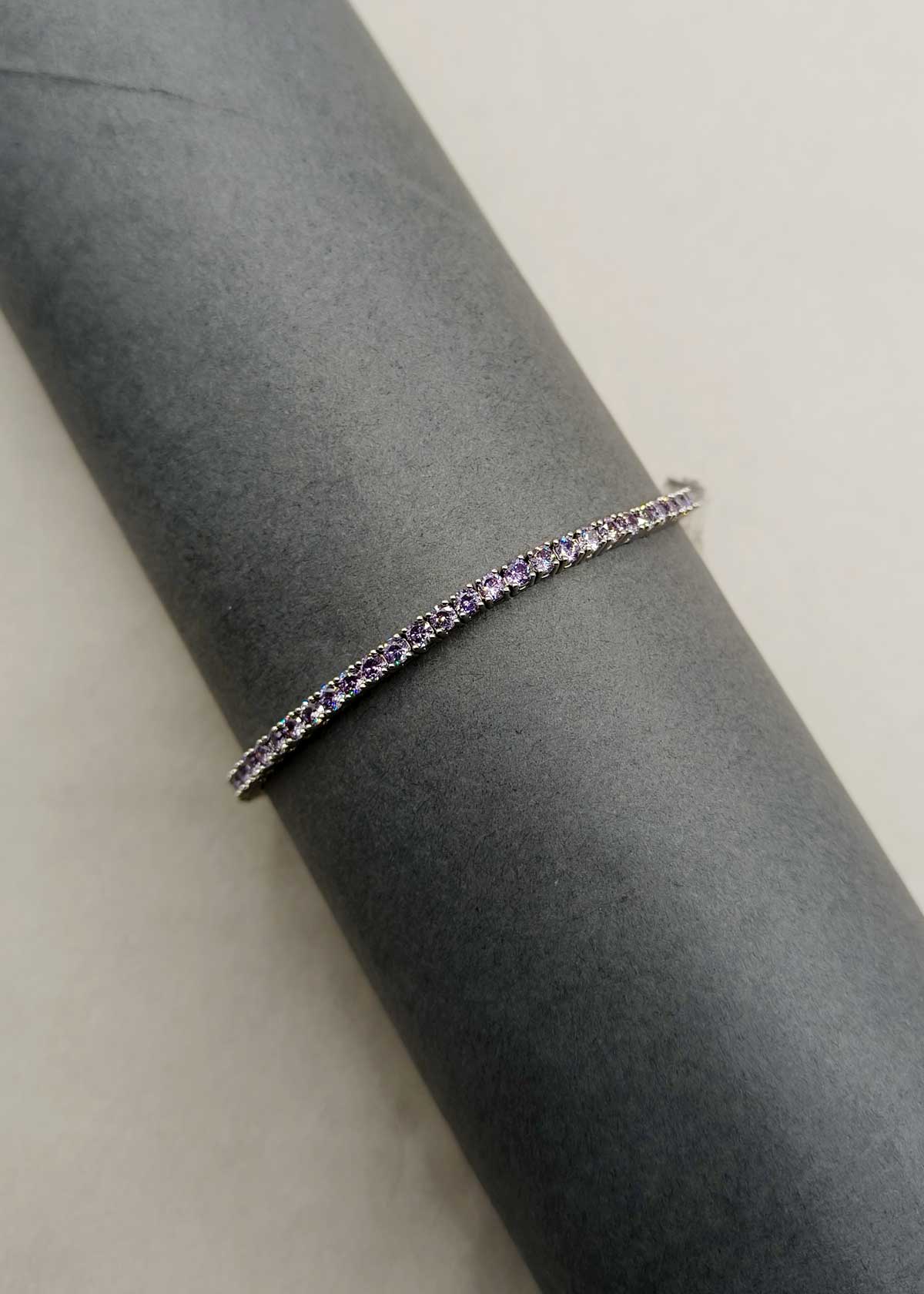 Fabulous Multi Color Cubic Zircon Loose Bracelet For Women