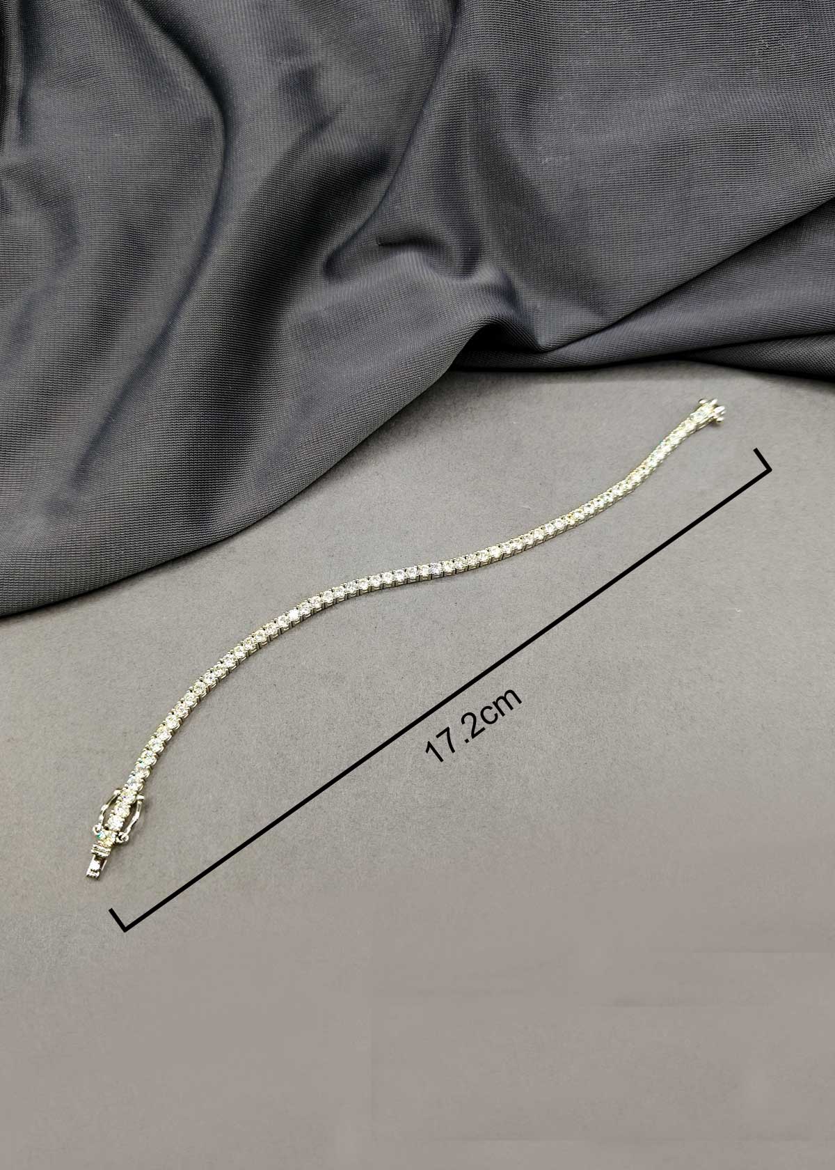 Fabulous Multi Color Cubic Zircon Loose Bracelet For Women
