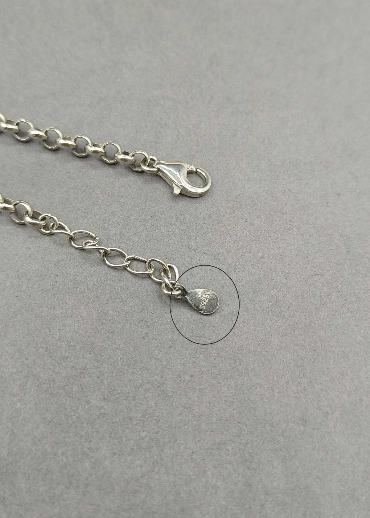 92.5 Sterling Silver Cubic Zircon Infinity Adjustable Women Watch