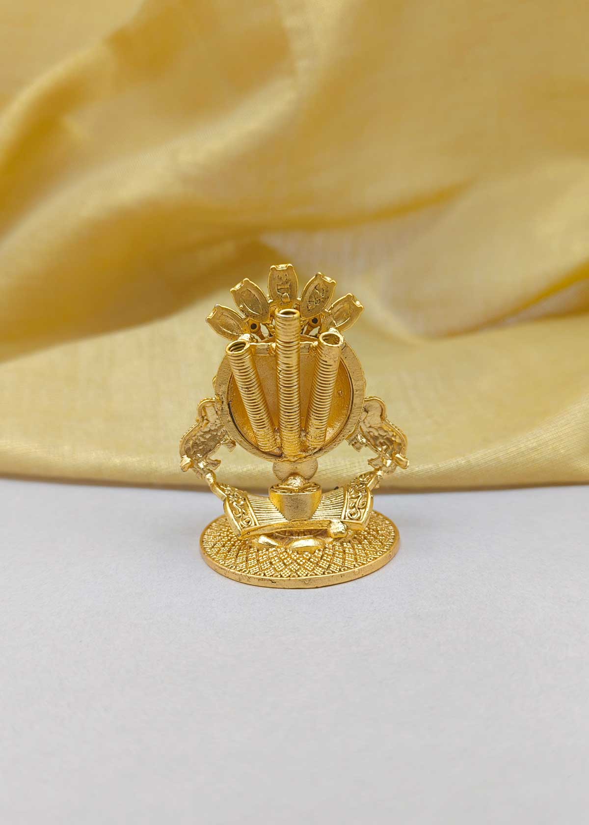 Antique Gold Plated Goddess Lakshmi Agarbatti Stand