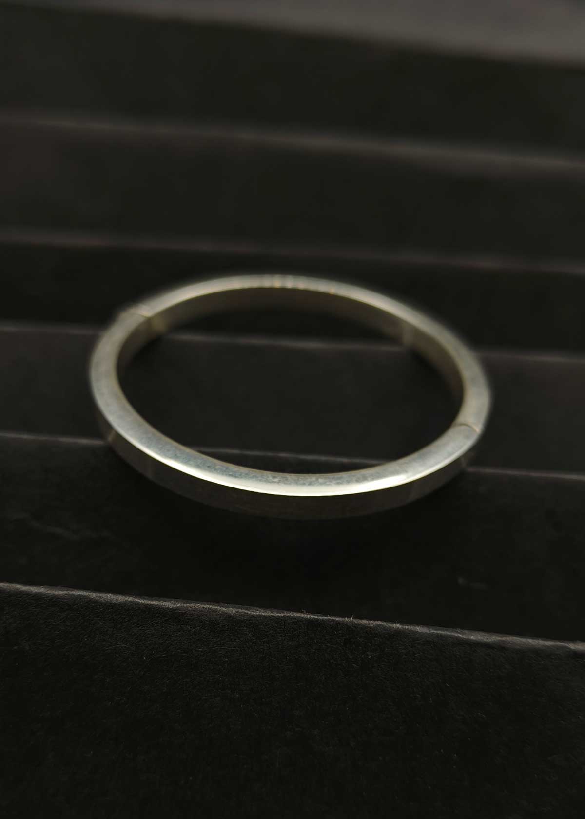 92.5 Sterling Silver Single Openable Baby Kada