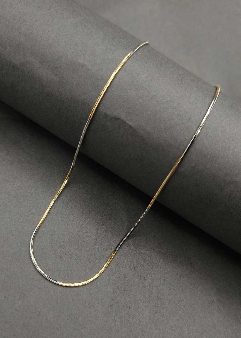 Smooth Snake Link Design 92.5 Sterling Silver Women Chain