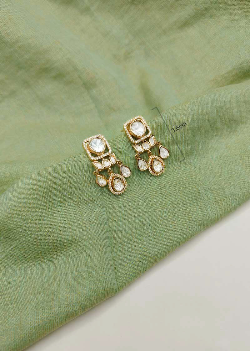 Stunning Multi Strand Pearl With Gold Plated Kundan And Cubic Zircon Choker Necklace Set