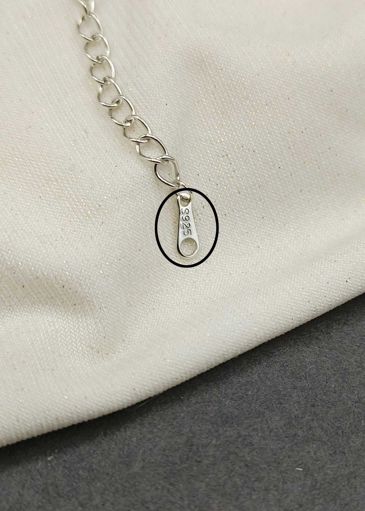 92.5 Sterling Silver Gold And Silver Plated Adjustable Link Loose Bracelet