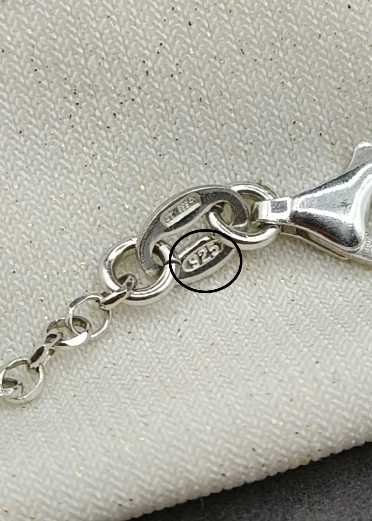 92.5 Sterling Silver Preciosa Diamond Adjustable Loose Bracelet