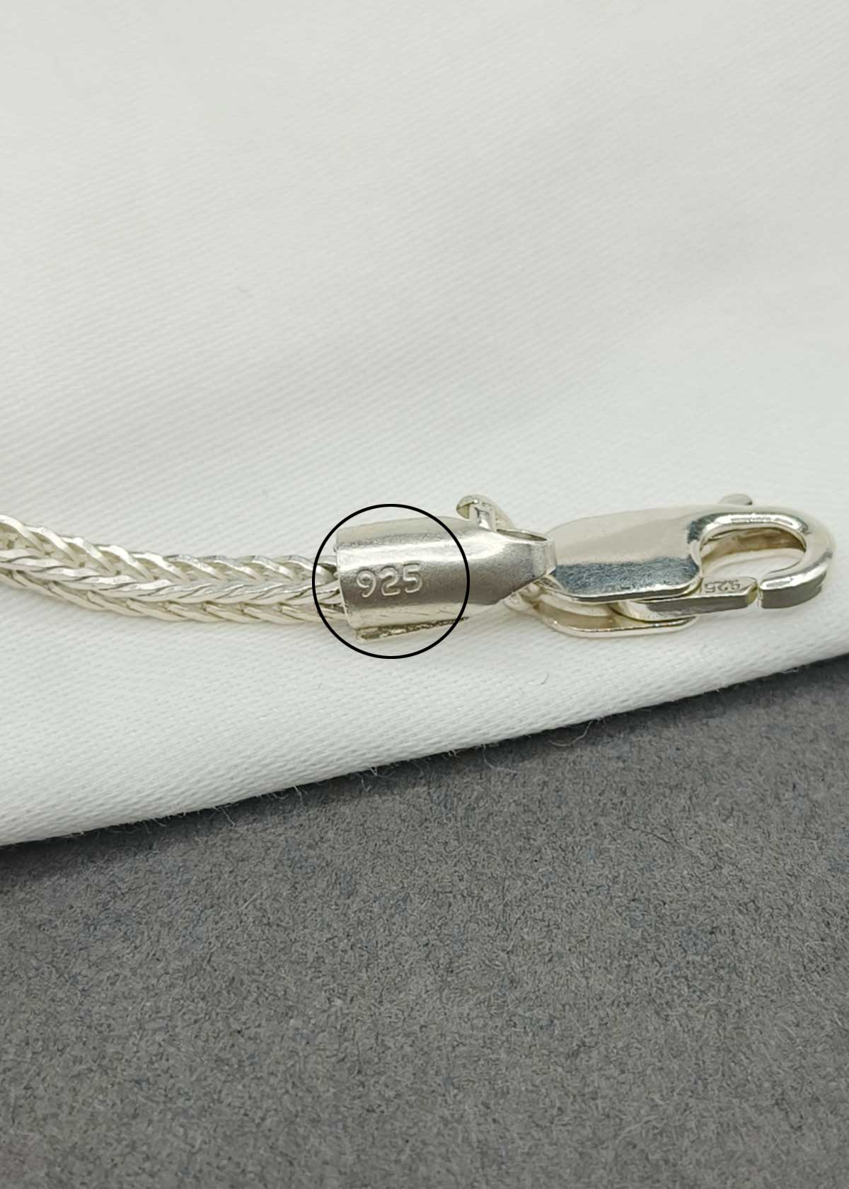 92.5 Sterling Silver Delicate Men's Loose Bracelet