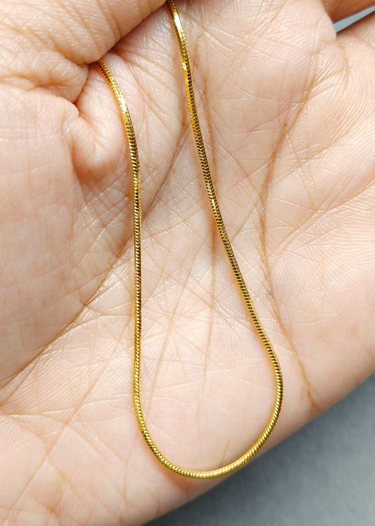 Classic Delicate Sleek Snake Chain For Women