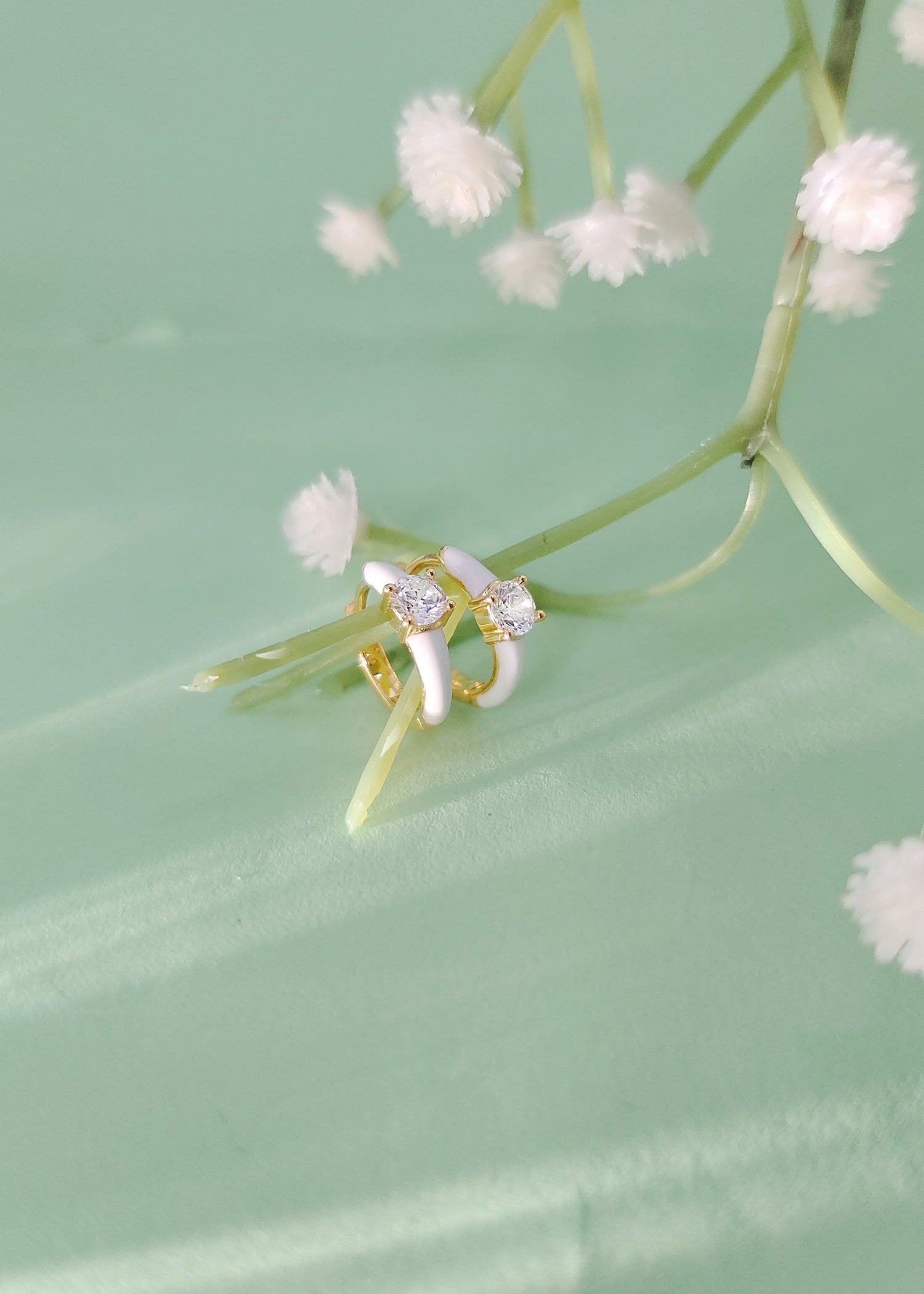 92.5 Sterling Silver Small Solitaire Colour Bali