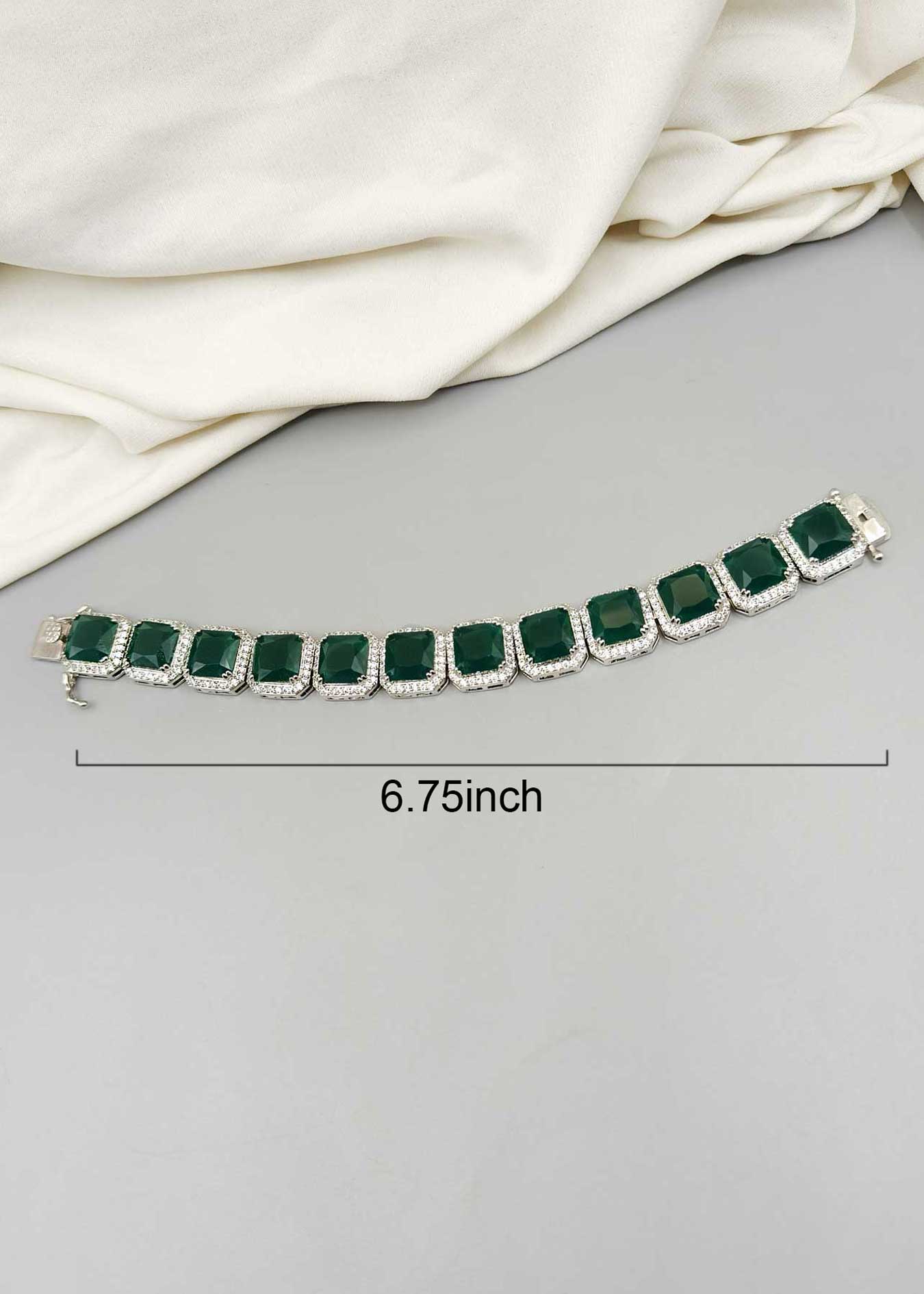 Tennis Cubic Zircon Women Loose Bracelet