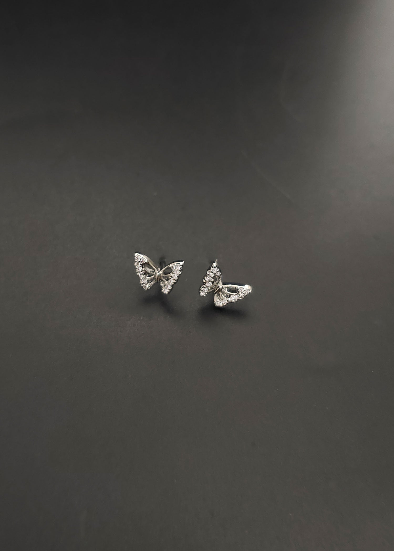 Silver earring