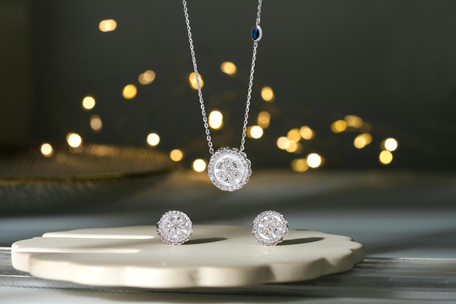 92.5 silver pendant set