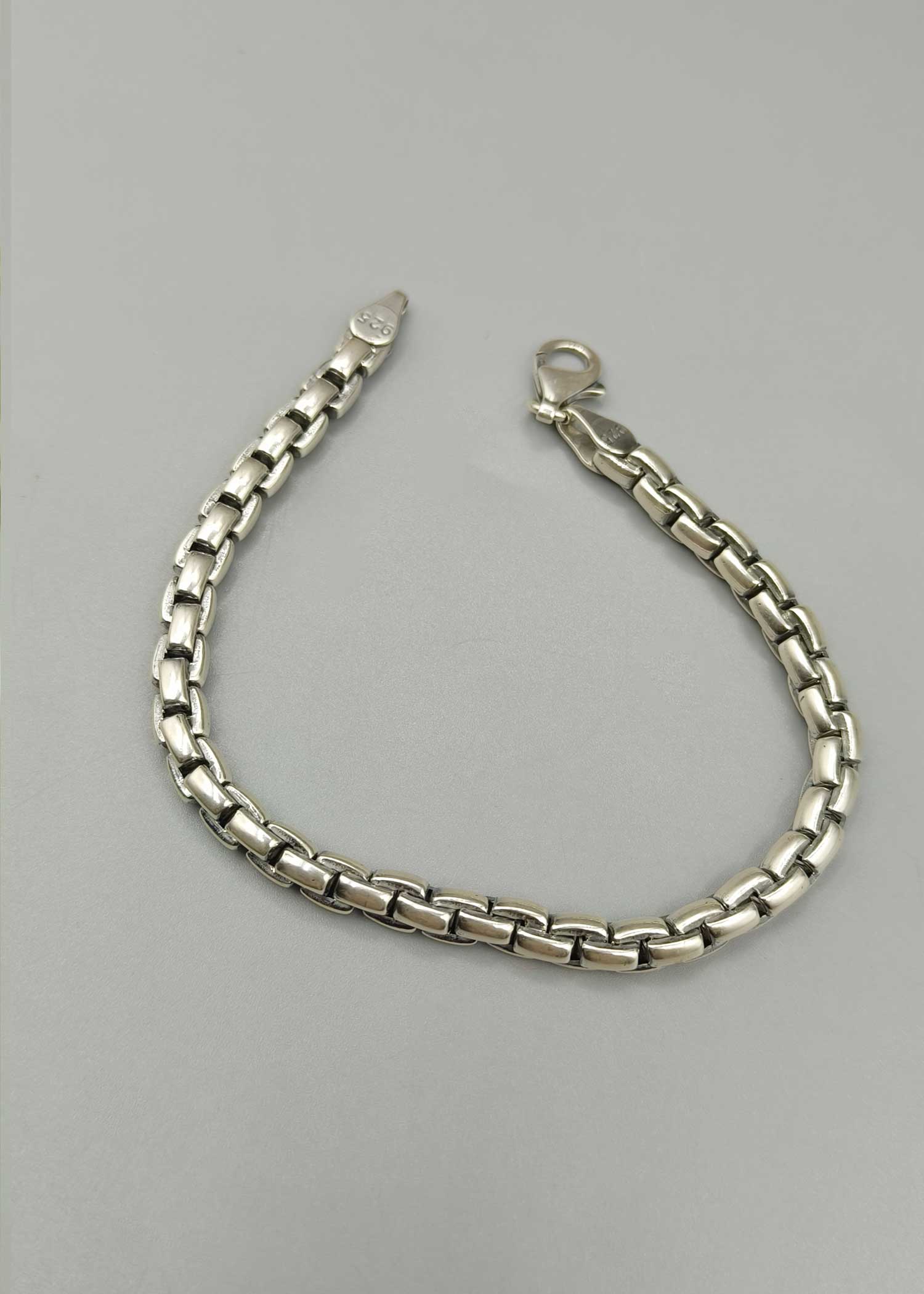 92.5 Men's  loose Bracelet