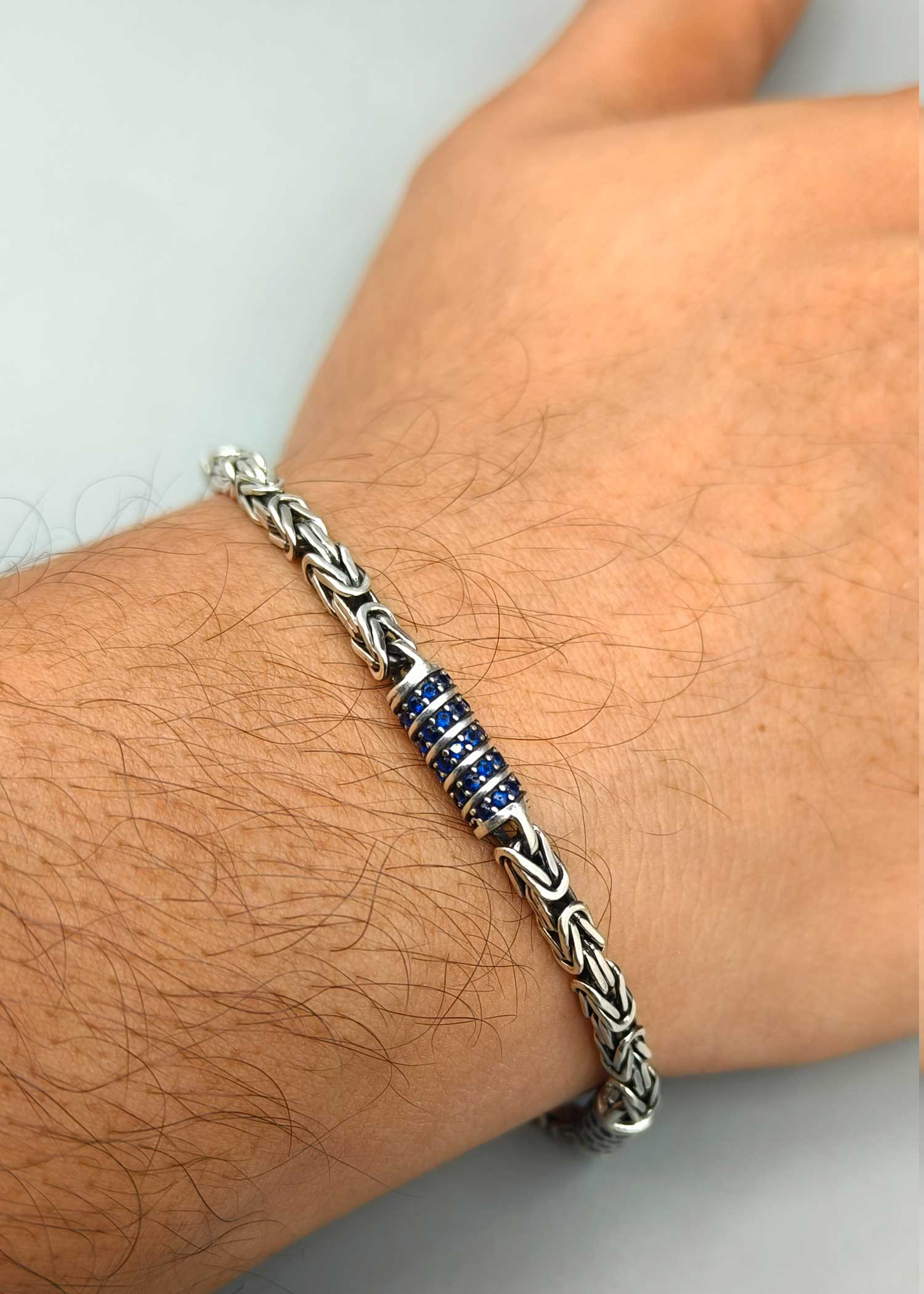 92.5 Men's Loose Bracelet