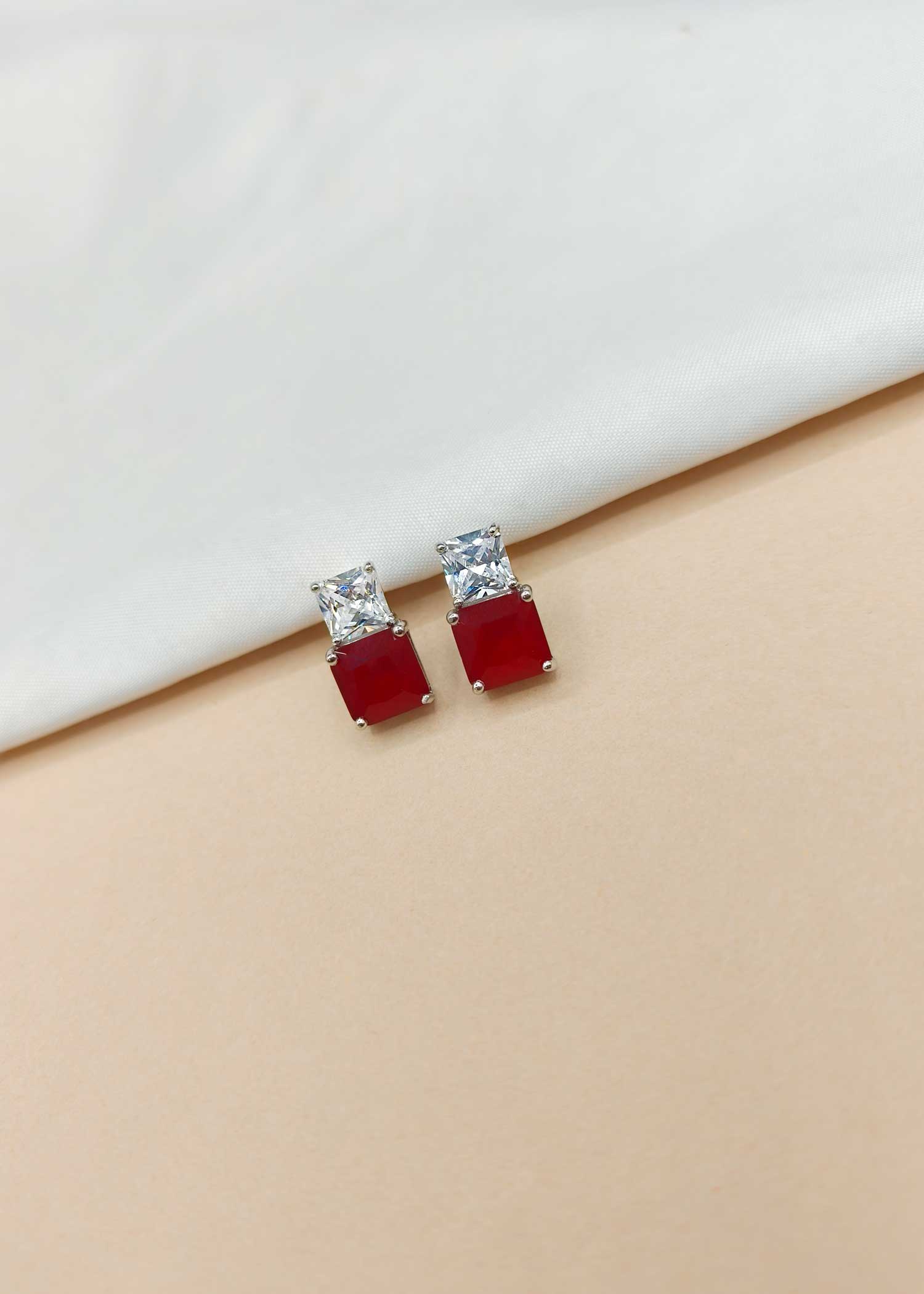 Ruby Earring