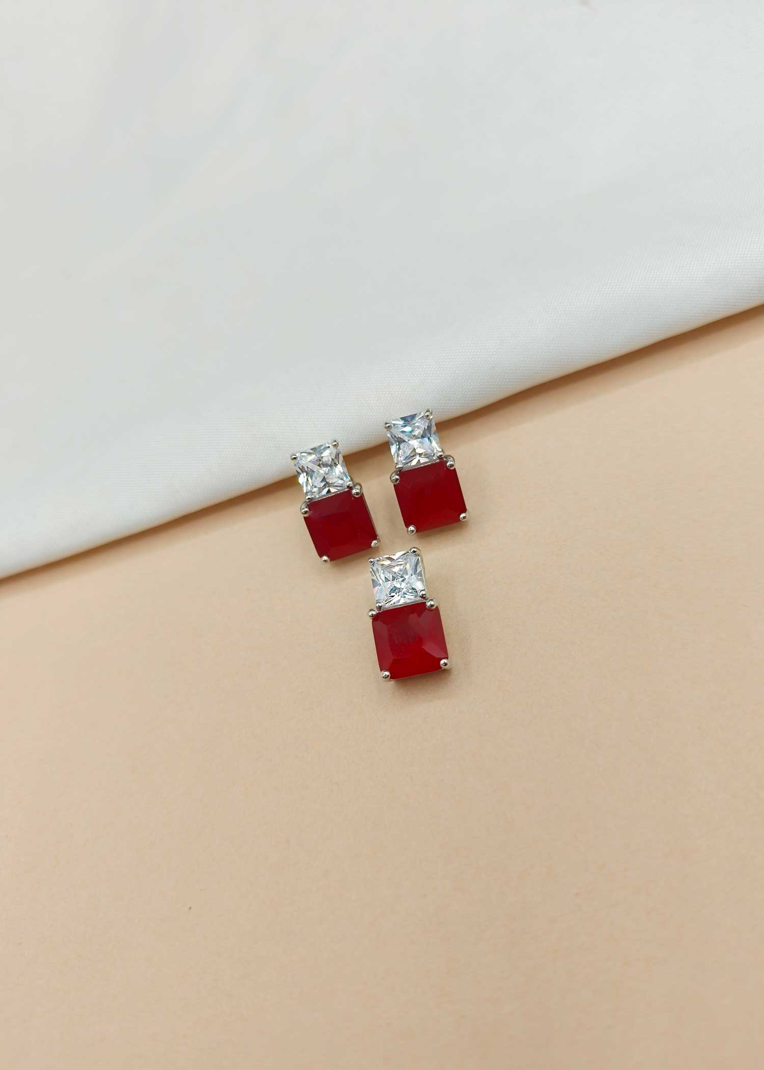 Ruby pendant Set