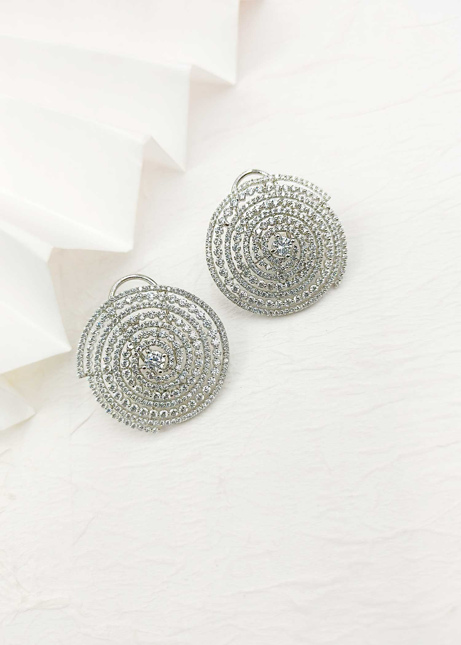 Designer Zircon Diamond Stud Earring