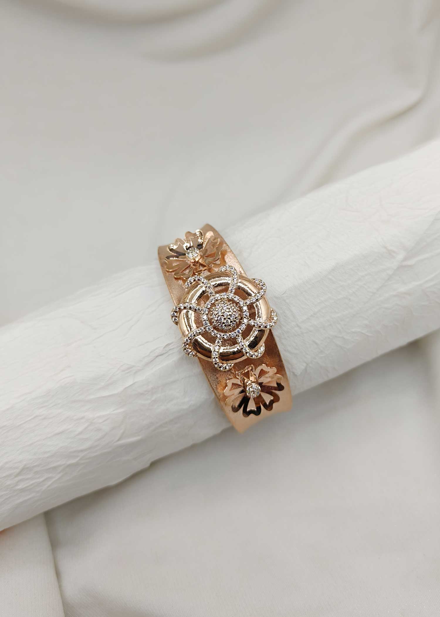 92.5 Sterling Silver Kada Bracelet