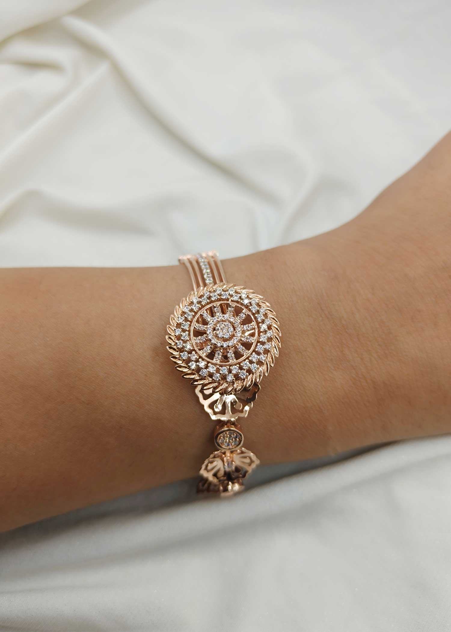 92.5 Sterling Silver Kada Bracelet