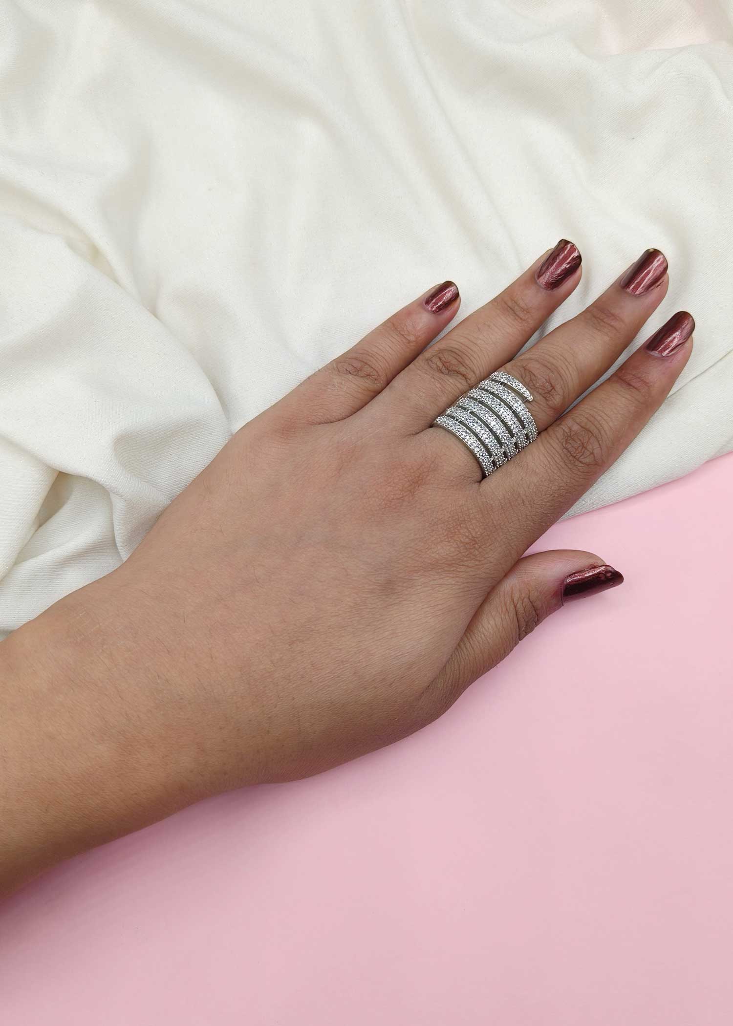 Zircon Finger Ring