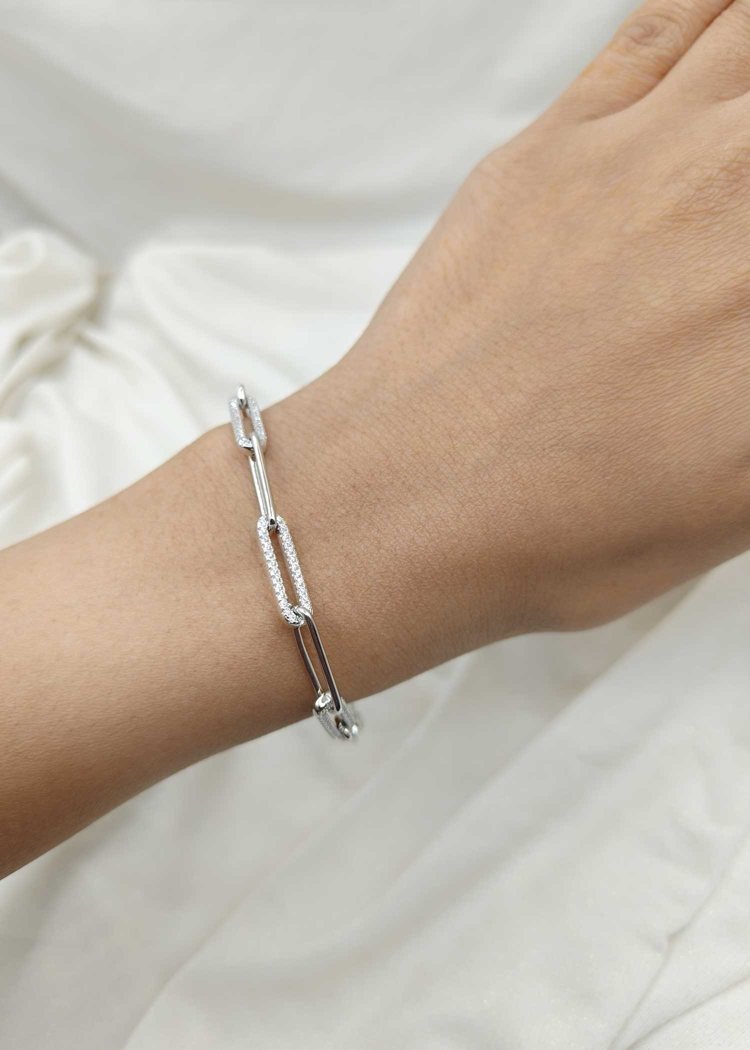 92.5 Sterling Silver Loose bracelet