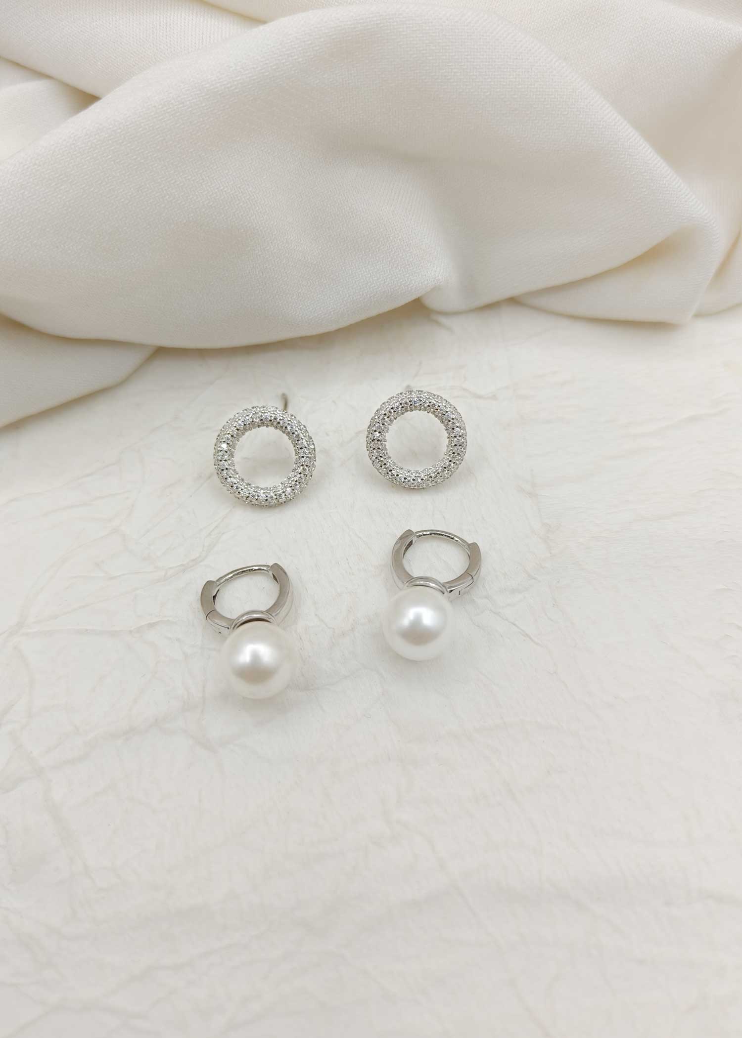 92.5 Sterling Silver Earring