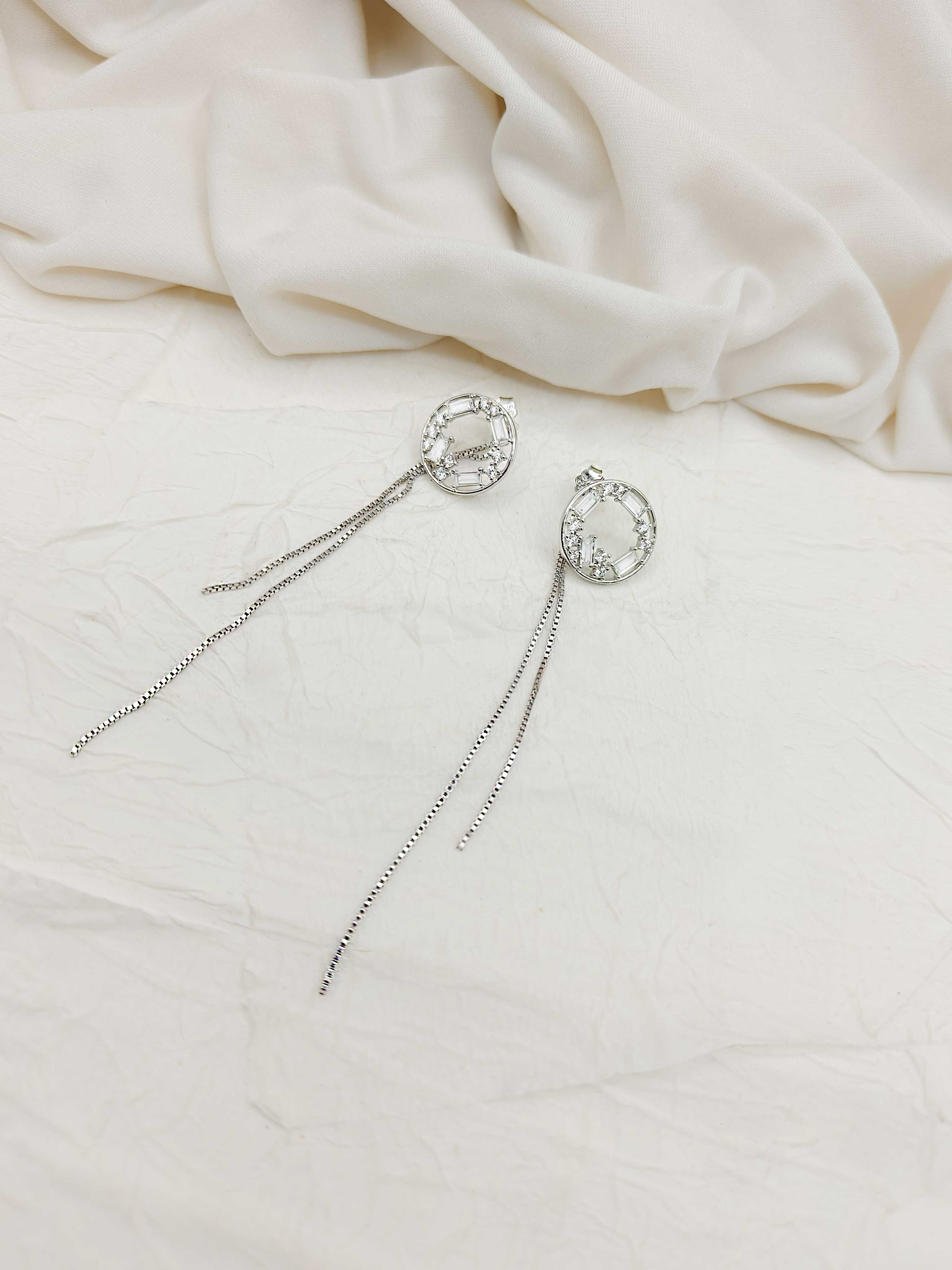 92.5 Sterling Silver Earring