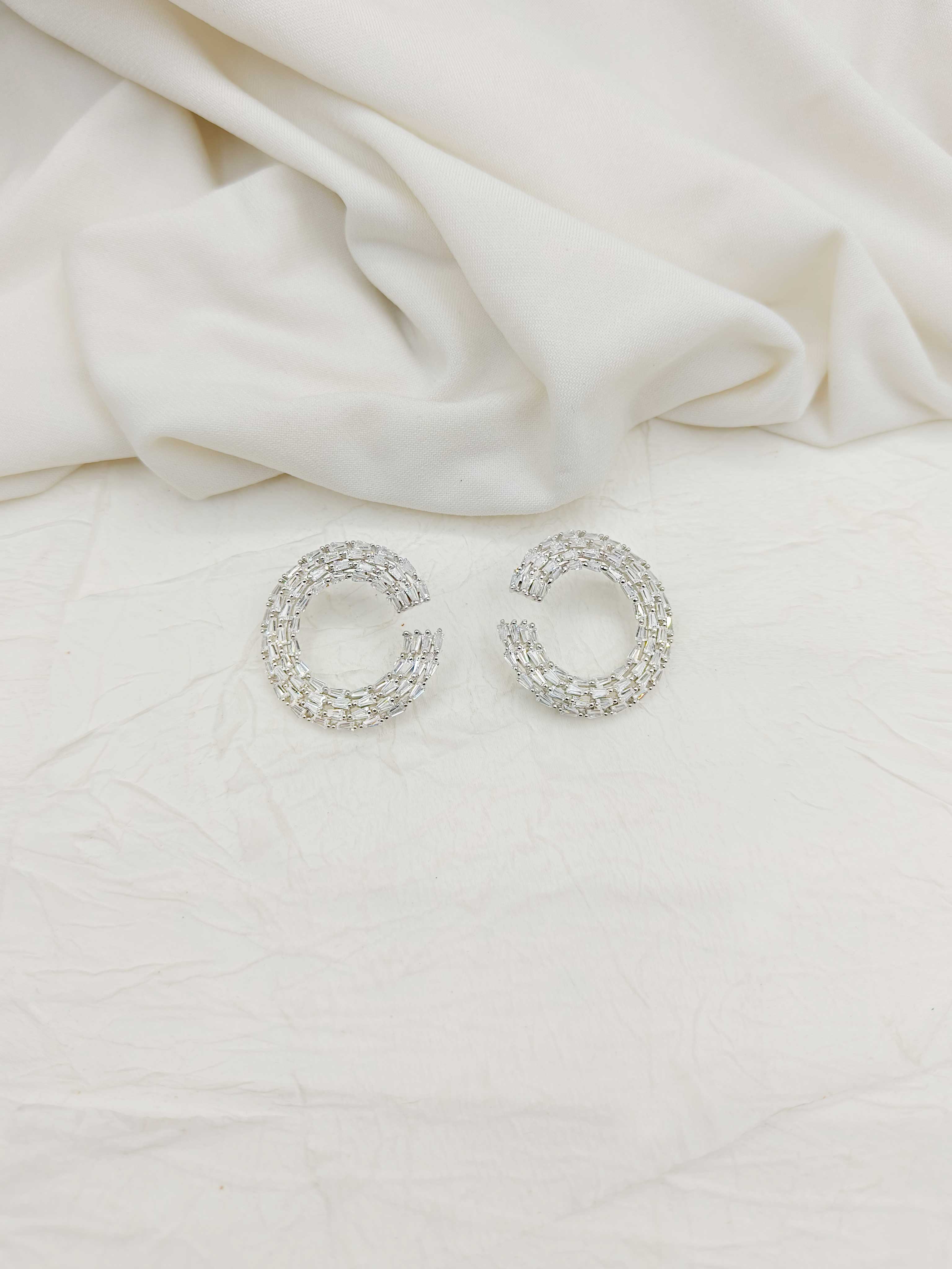 92.5 Sterling Silver Earring