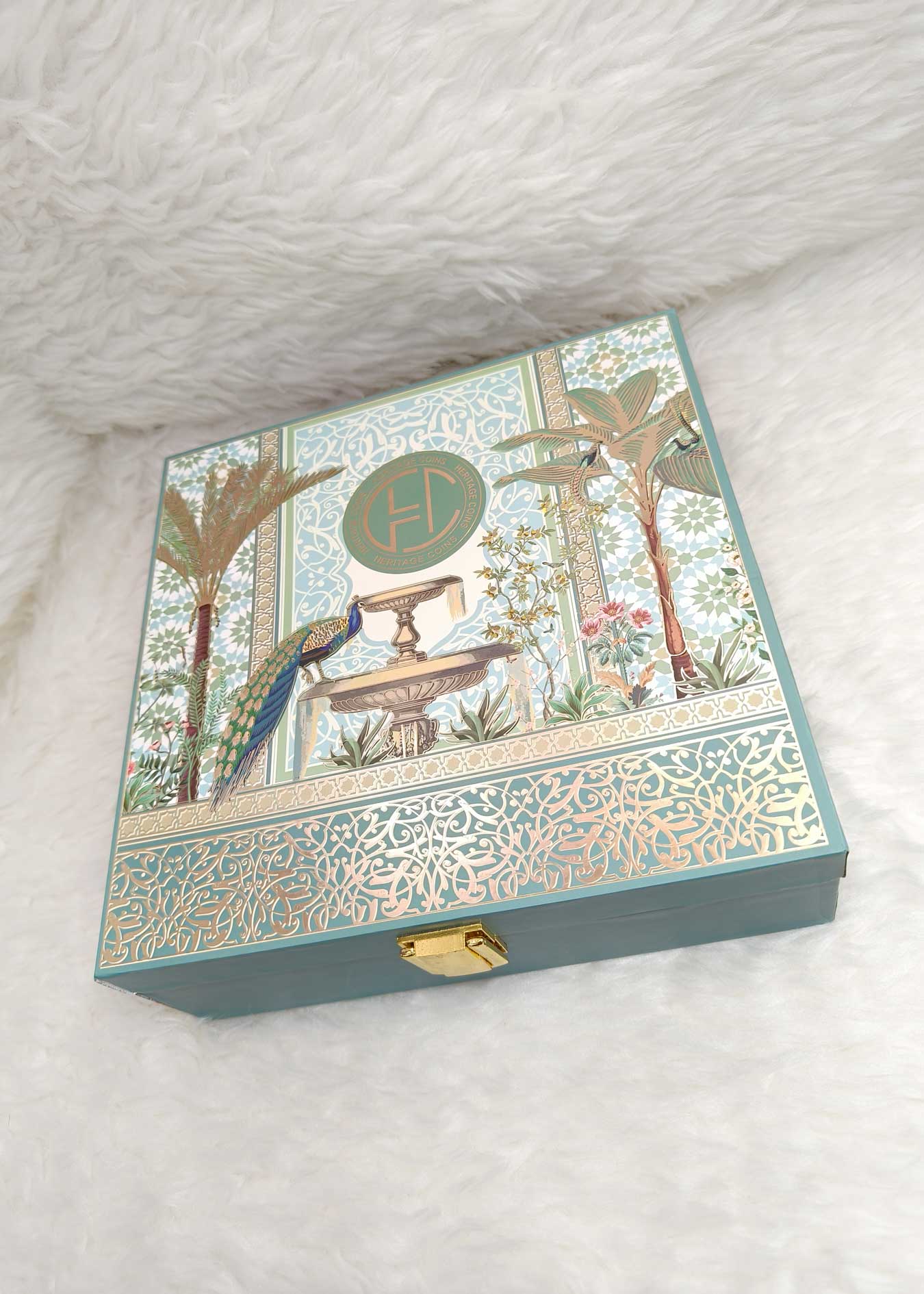 999 Fine Silver Baby Boy Blessings Coin Gift Set