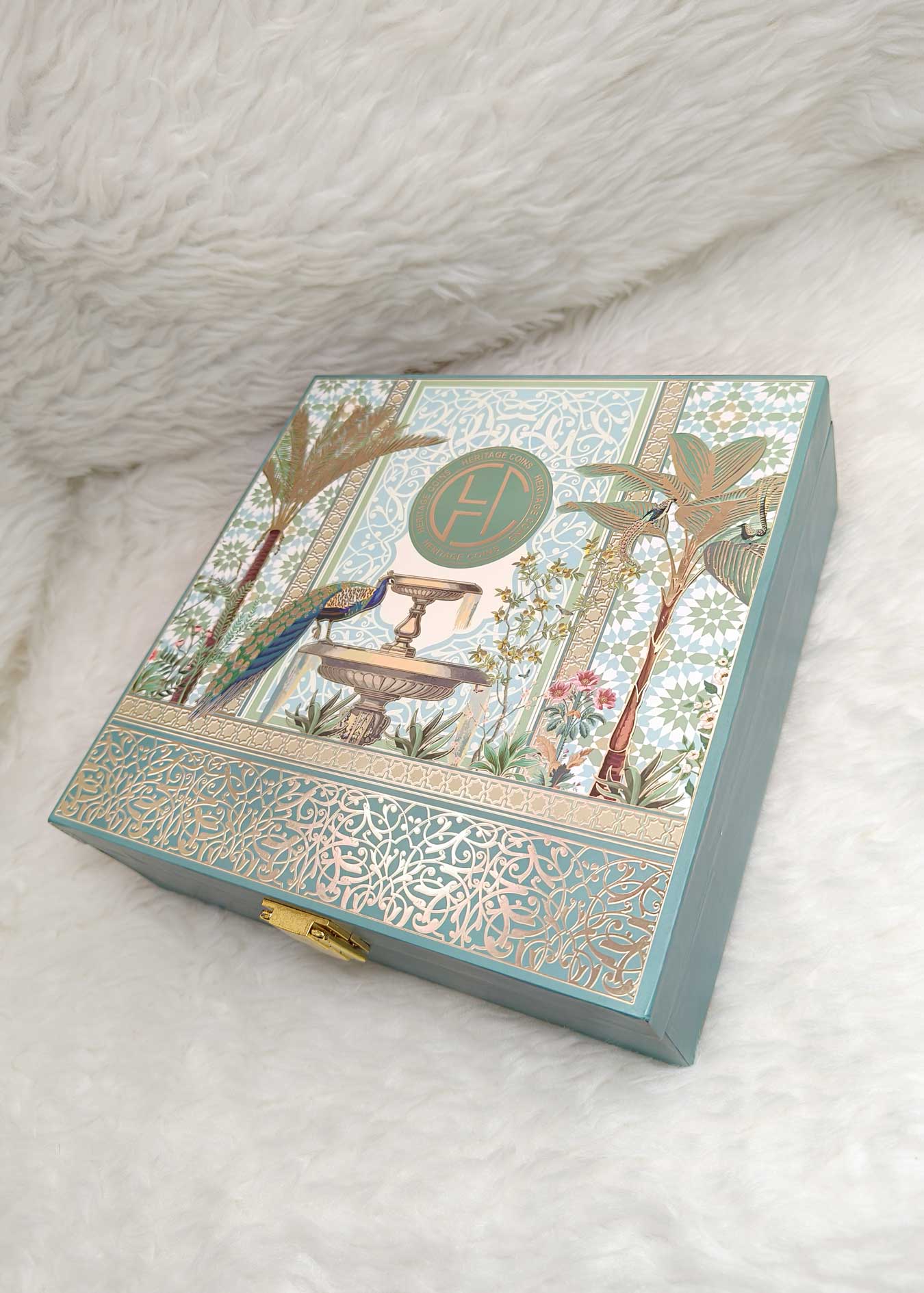 999 Fine Silver Baby Boy Blessings Coin Gift Set